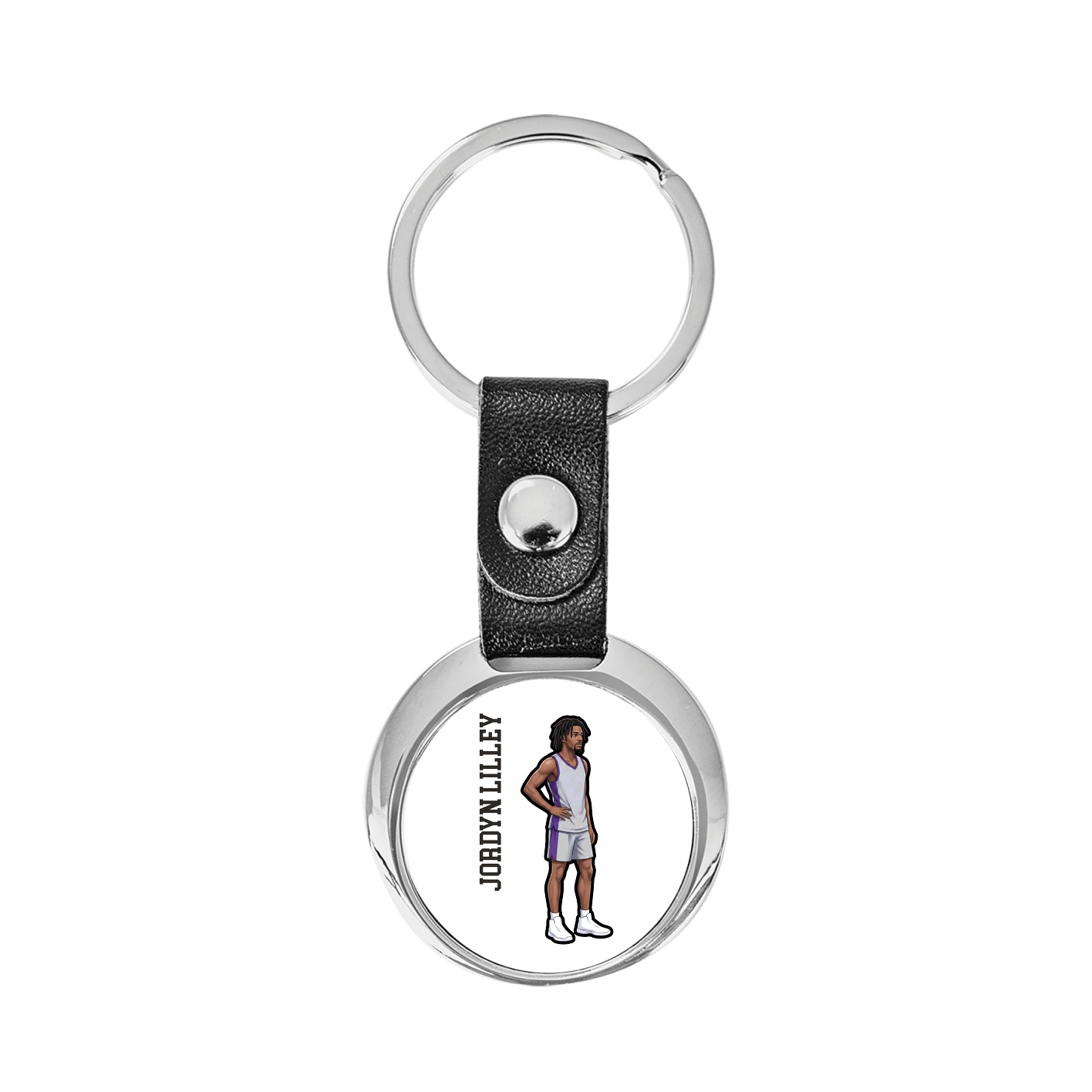 Key Chain — Name Vertical in Classic