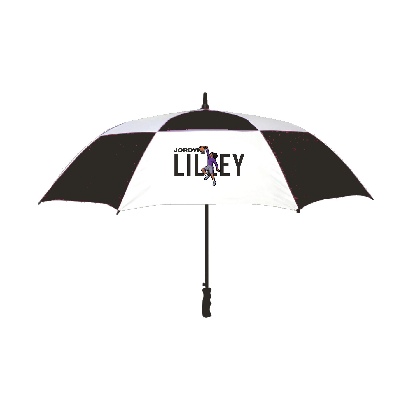 Golf Umbrella — Player Name in Black