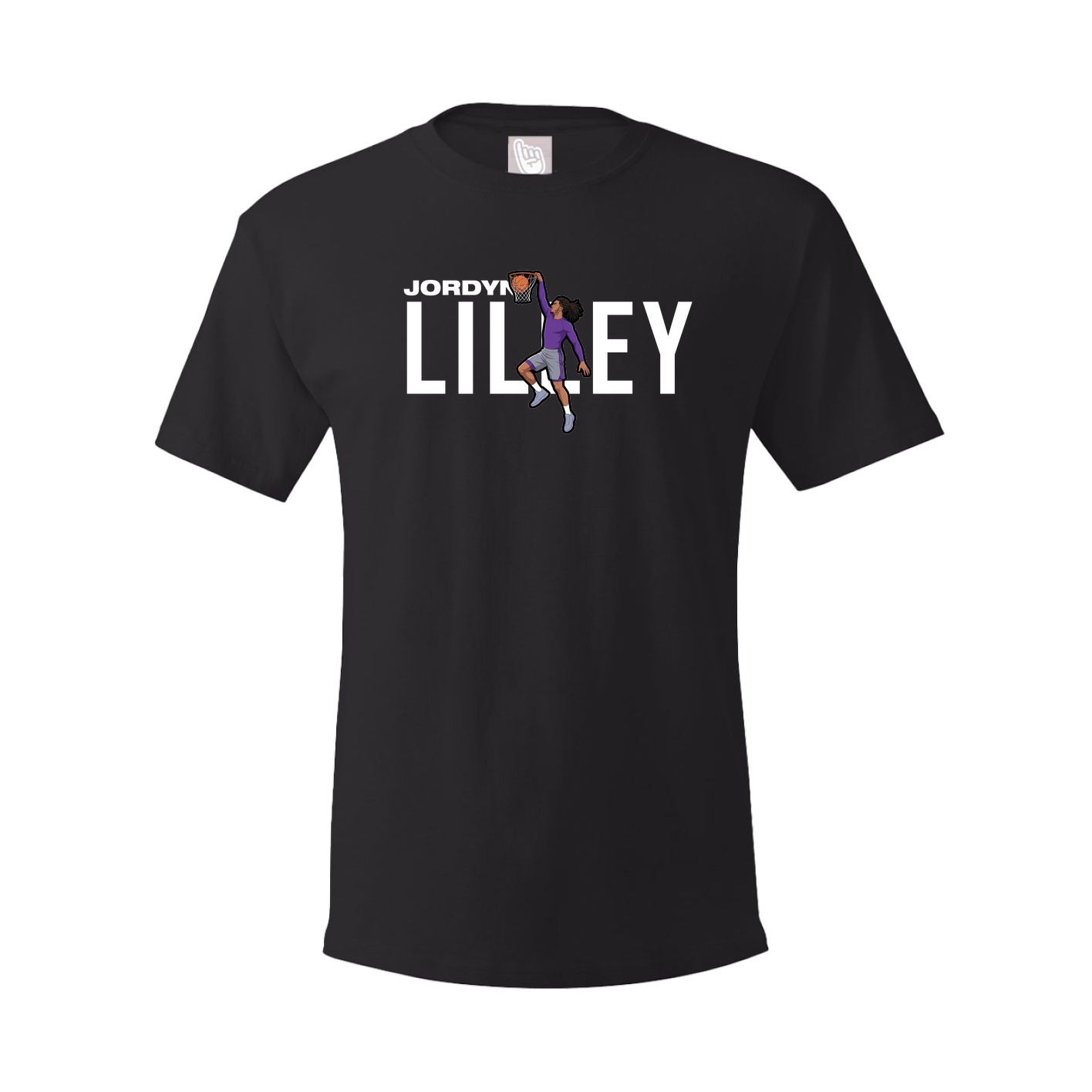 Tee — Player Name in Black