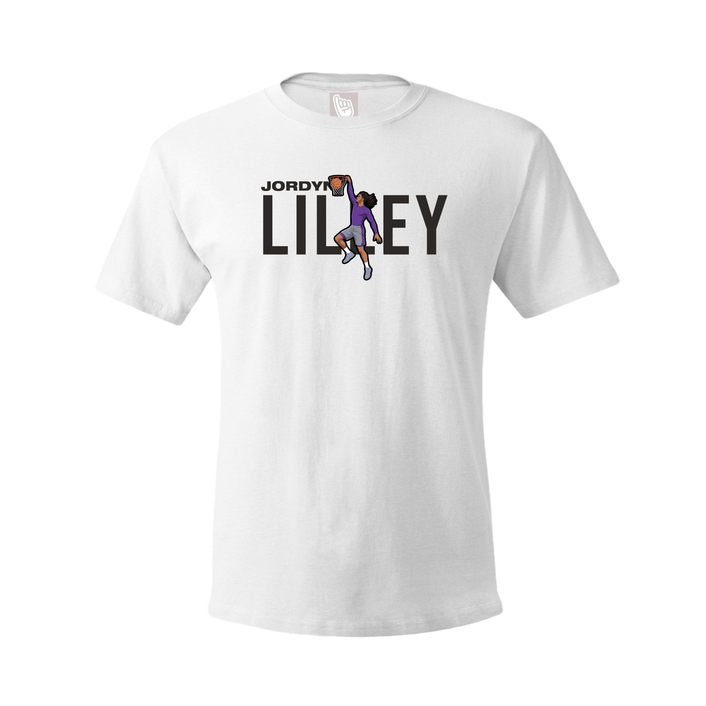 Youth Tee — Player Name in White