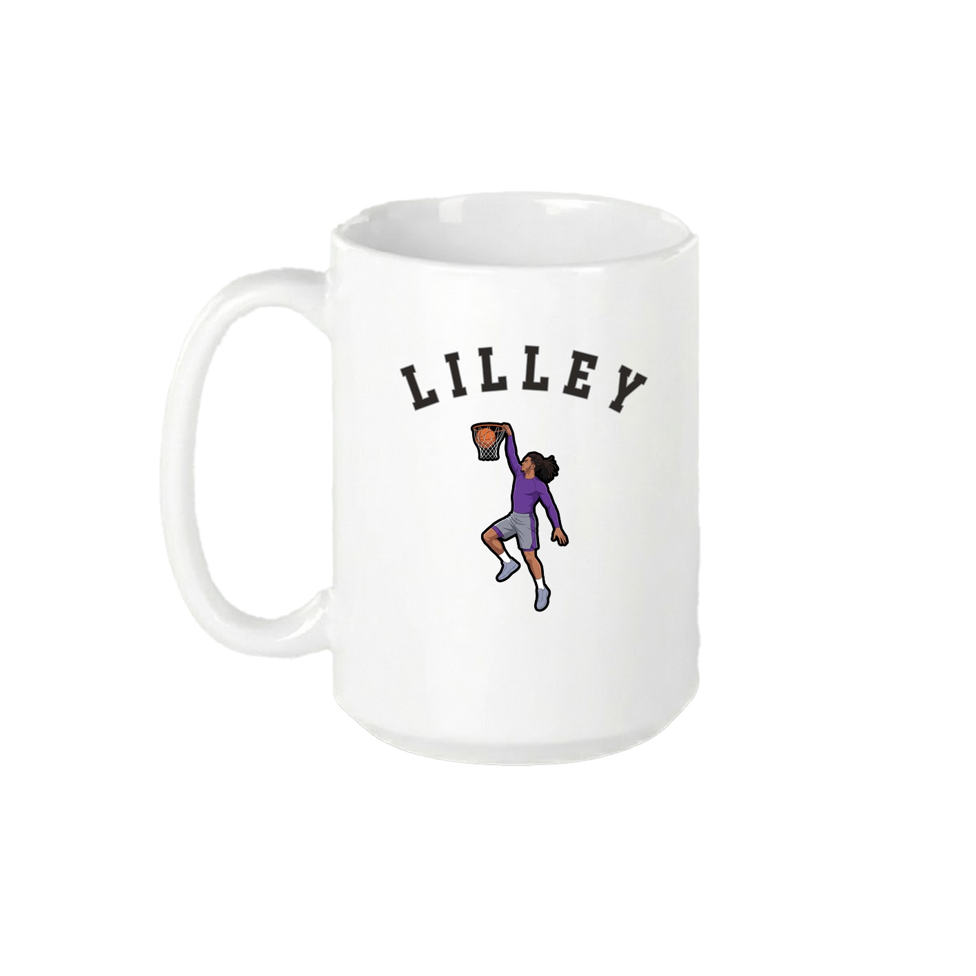 15oz Coffee Mug — Shirsey Arch in White
