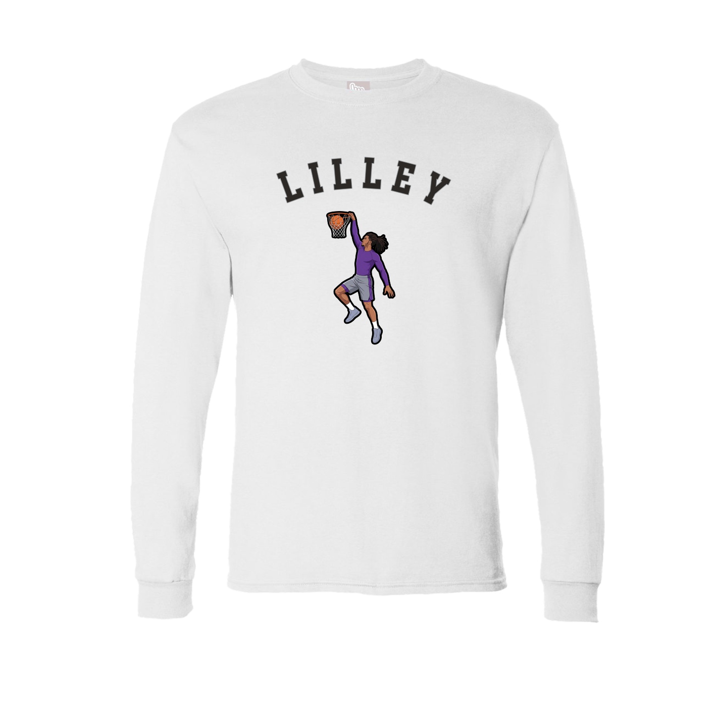 Long Sleeve Tee — Shirsey Arch in White