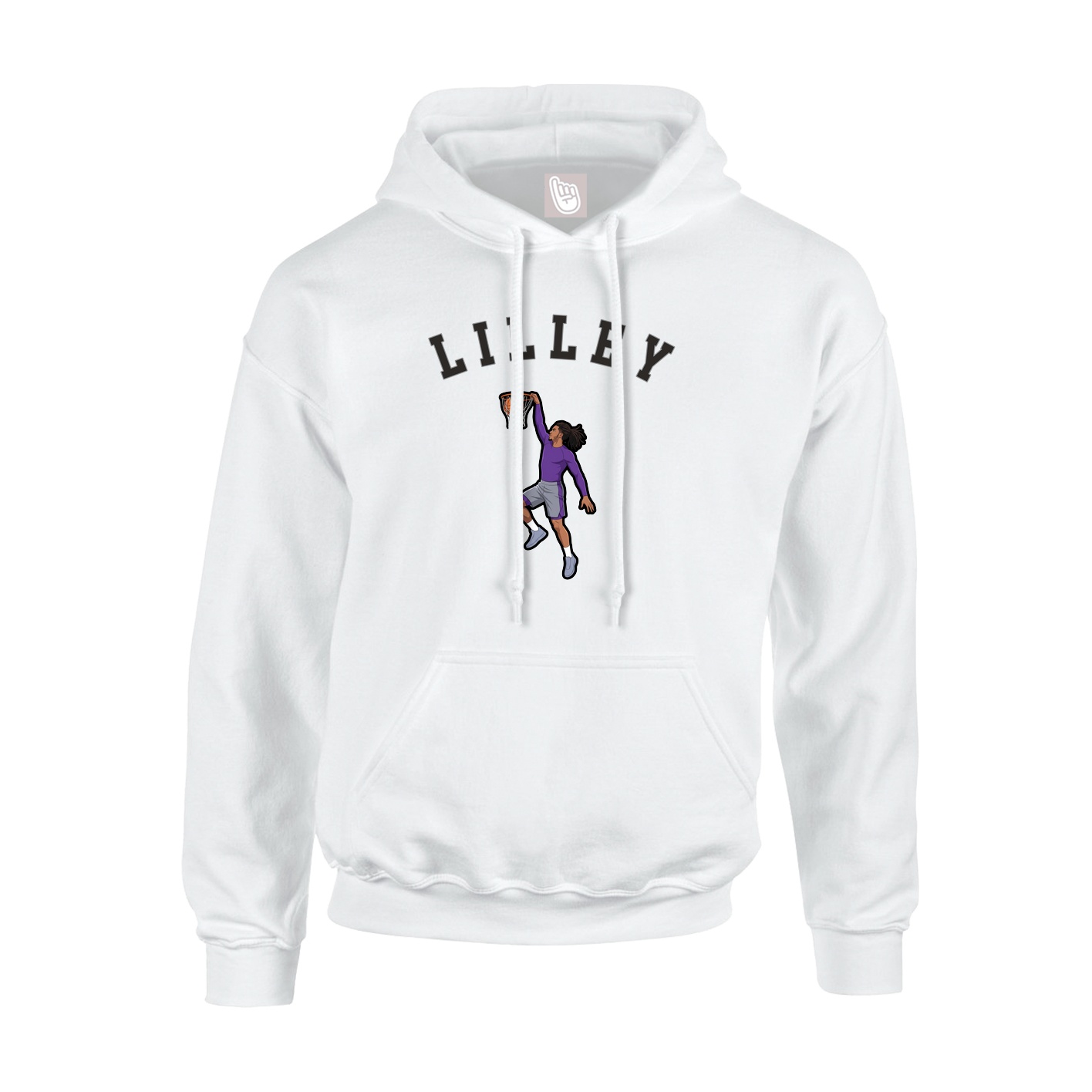 Hoodie — Shirsey Arch in White