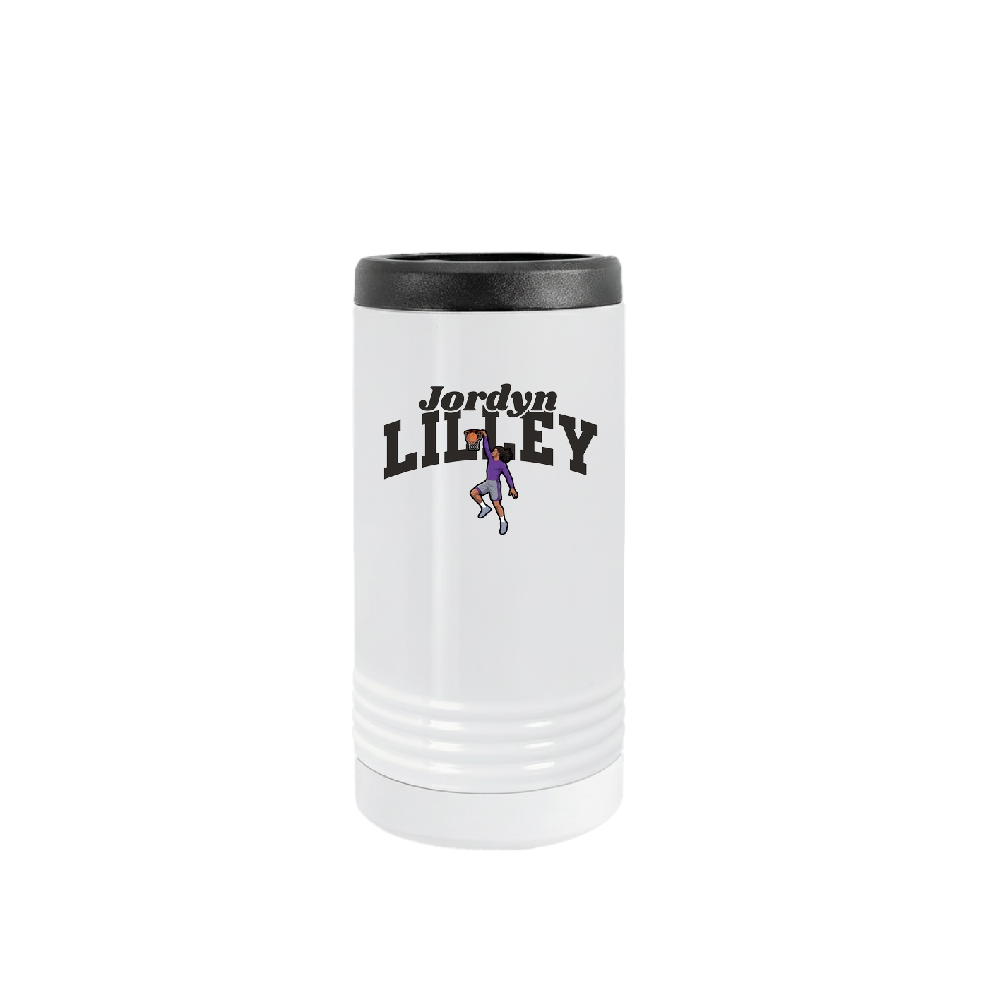 Slim Beverage Holder — Signature Arch in White