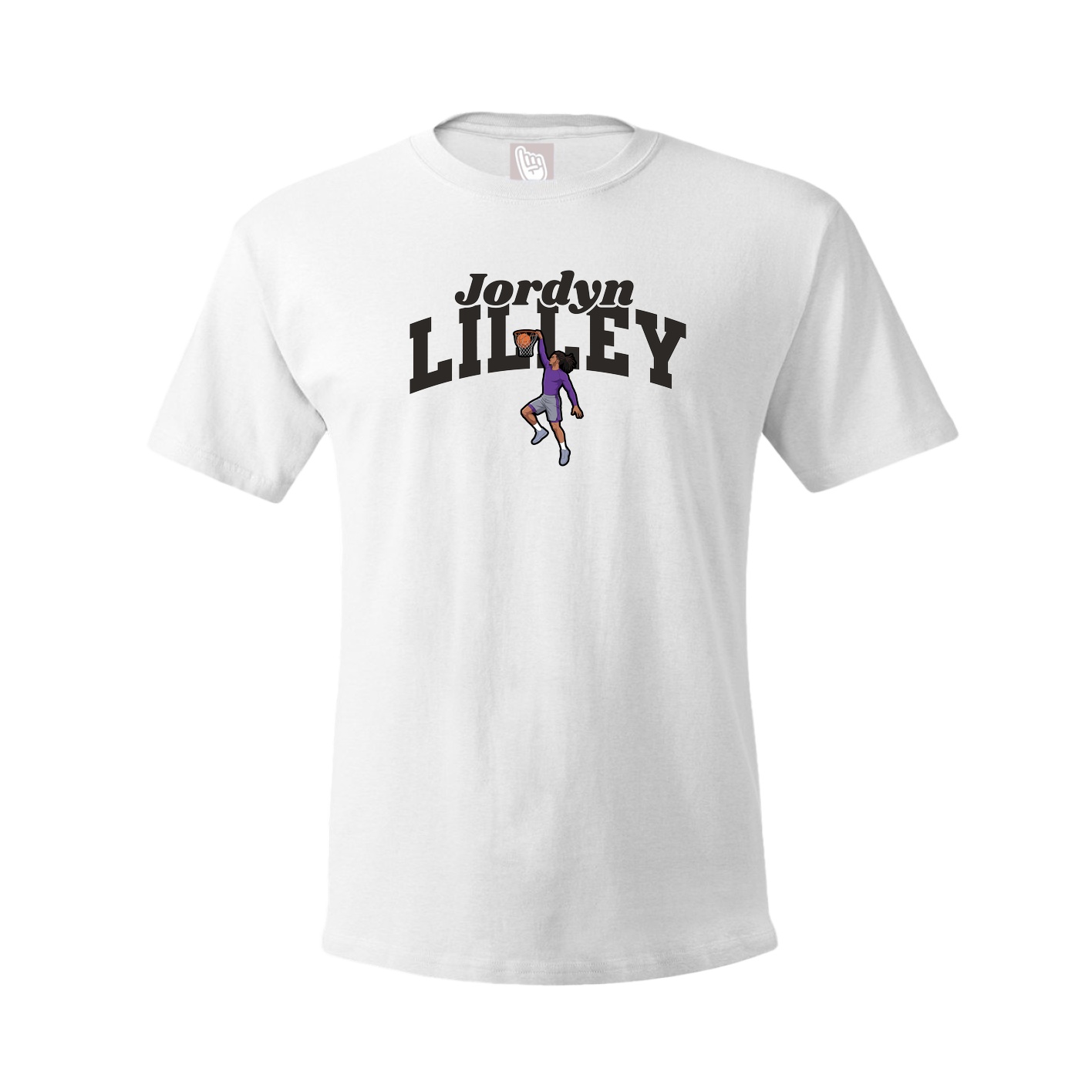 Youth Tee — Signature Arch in White