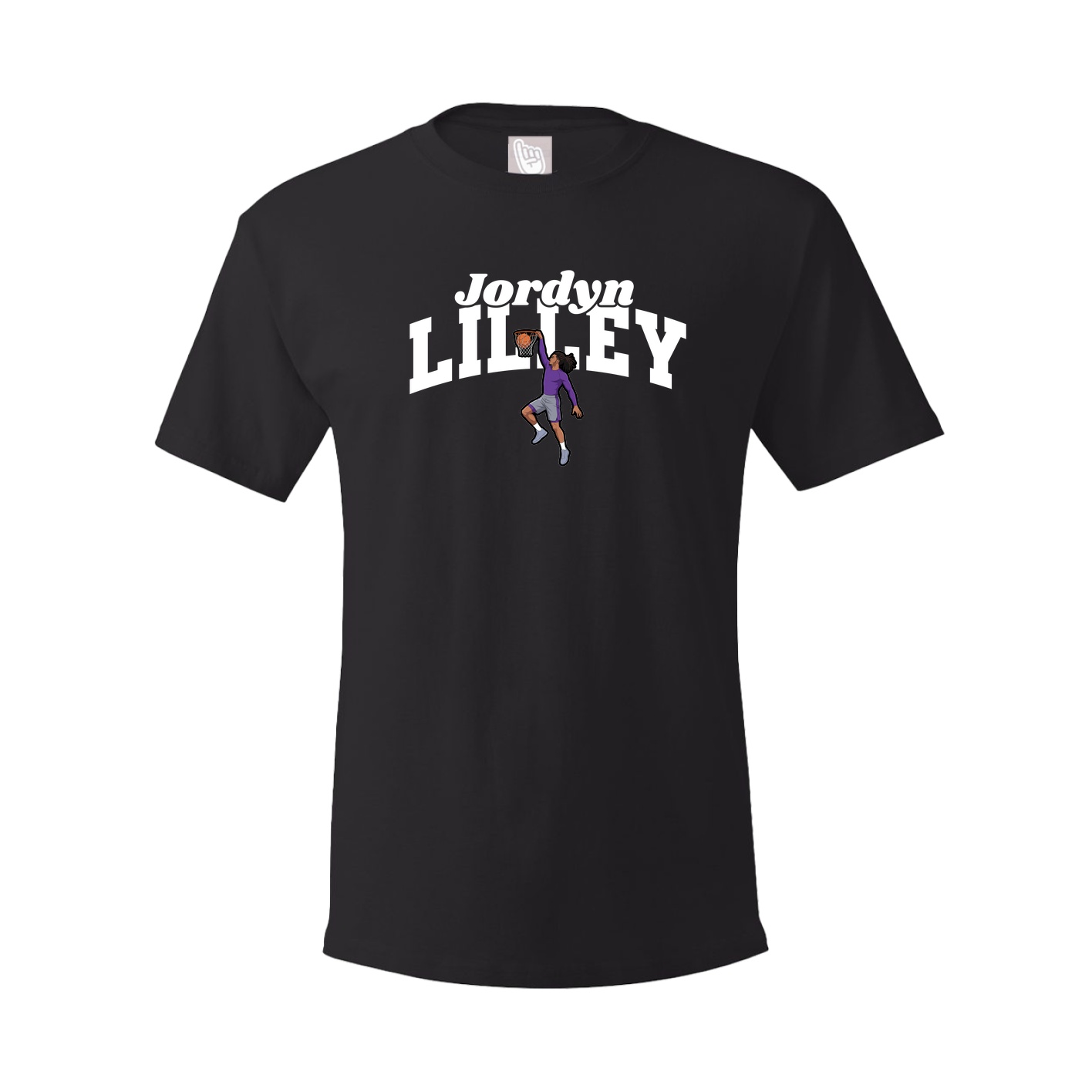 Youth Tee — Signature Arch in Black
