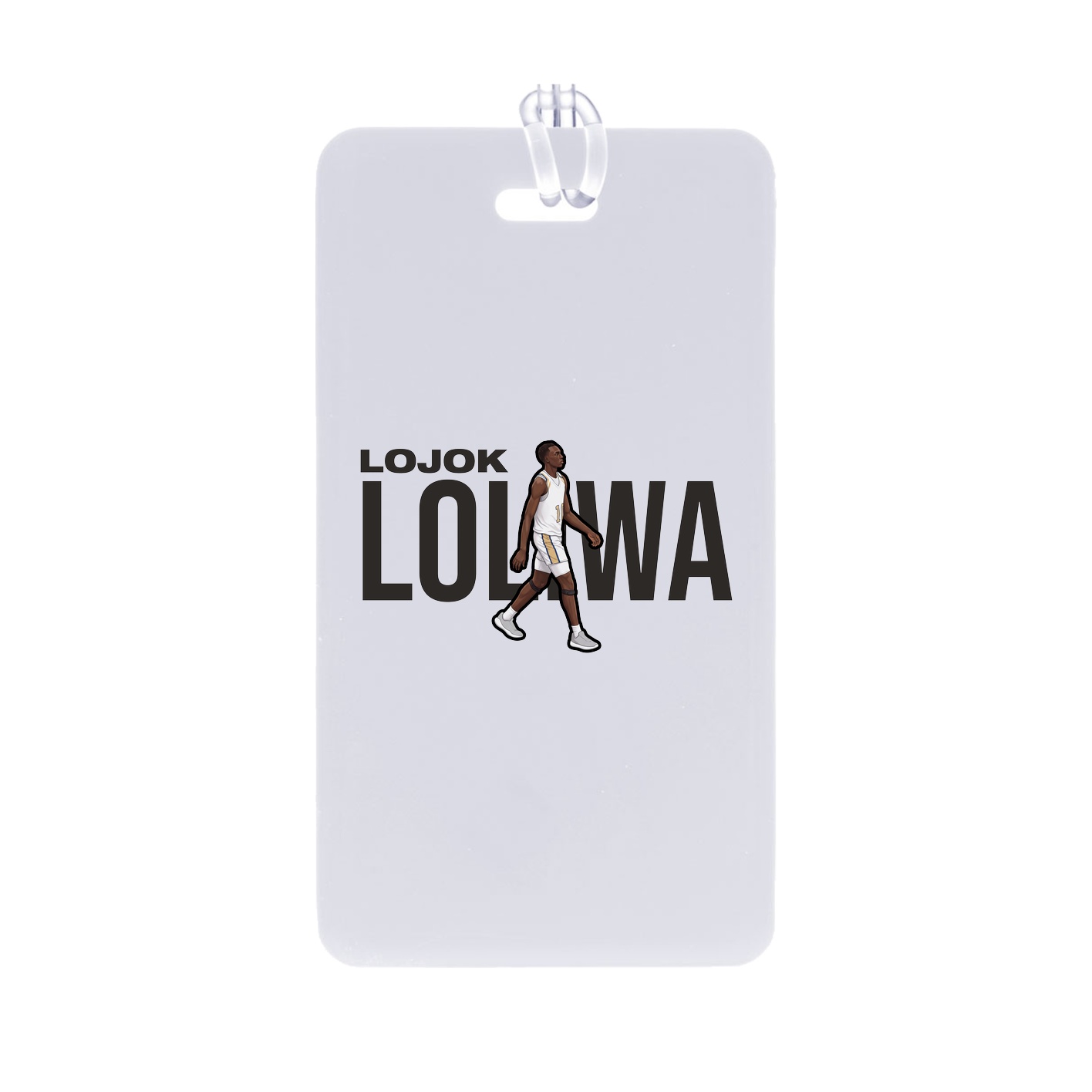 Bag Tag — Player Name in Classic