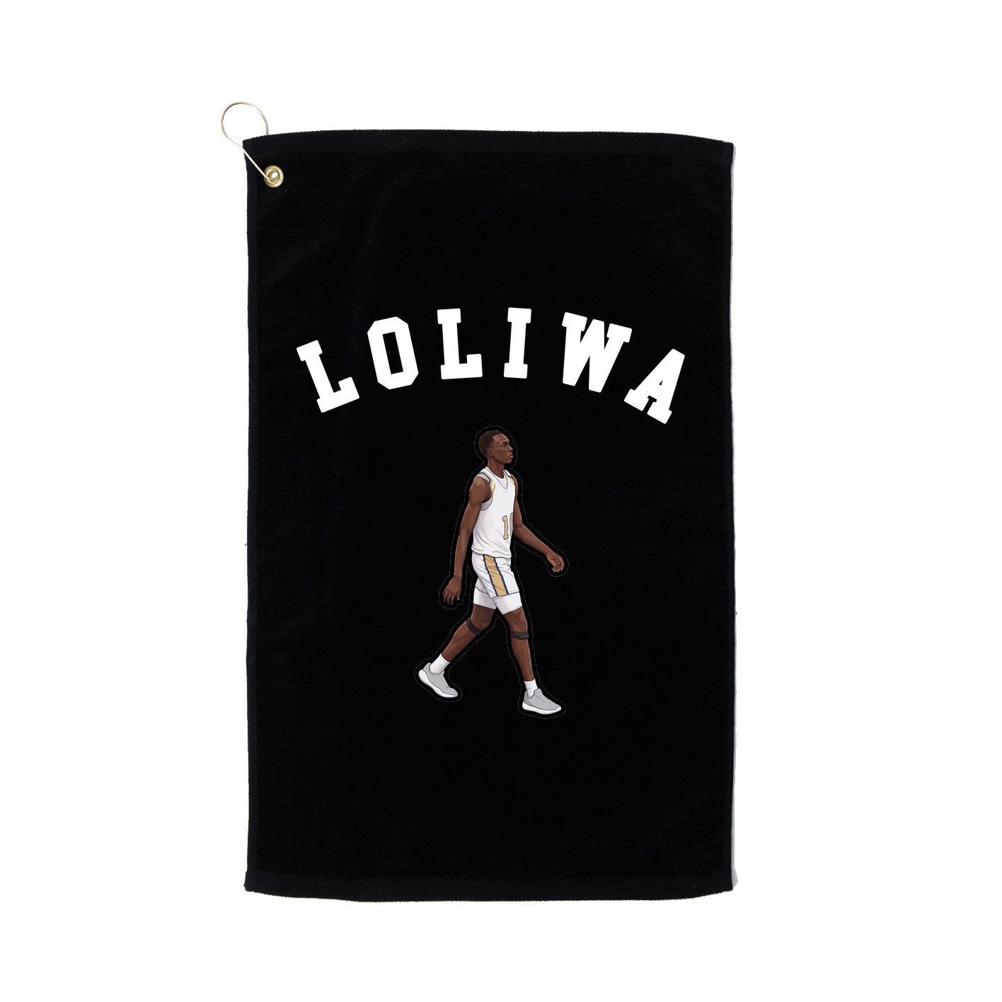 Golf Towel — Shirsey Arch in Black