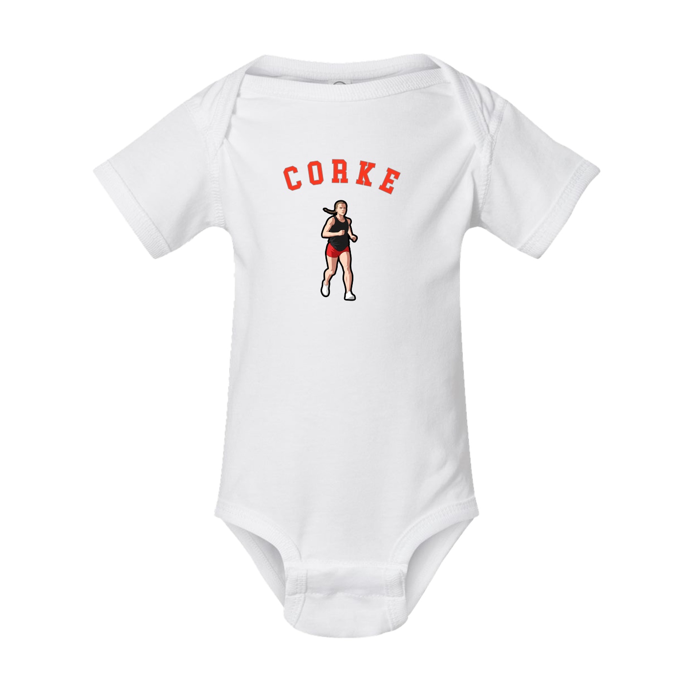 Baby Onesie — Shirsey Arch in White