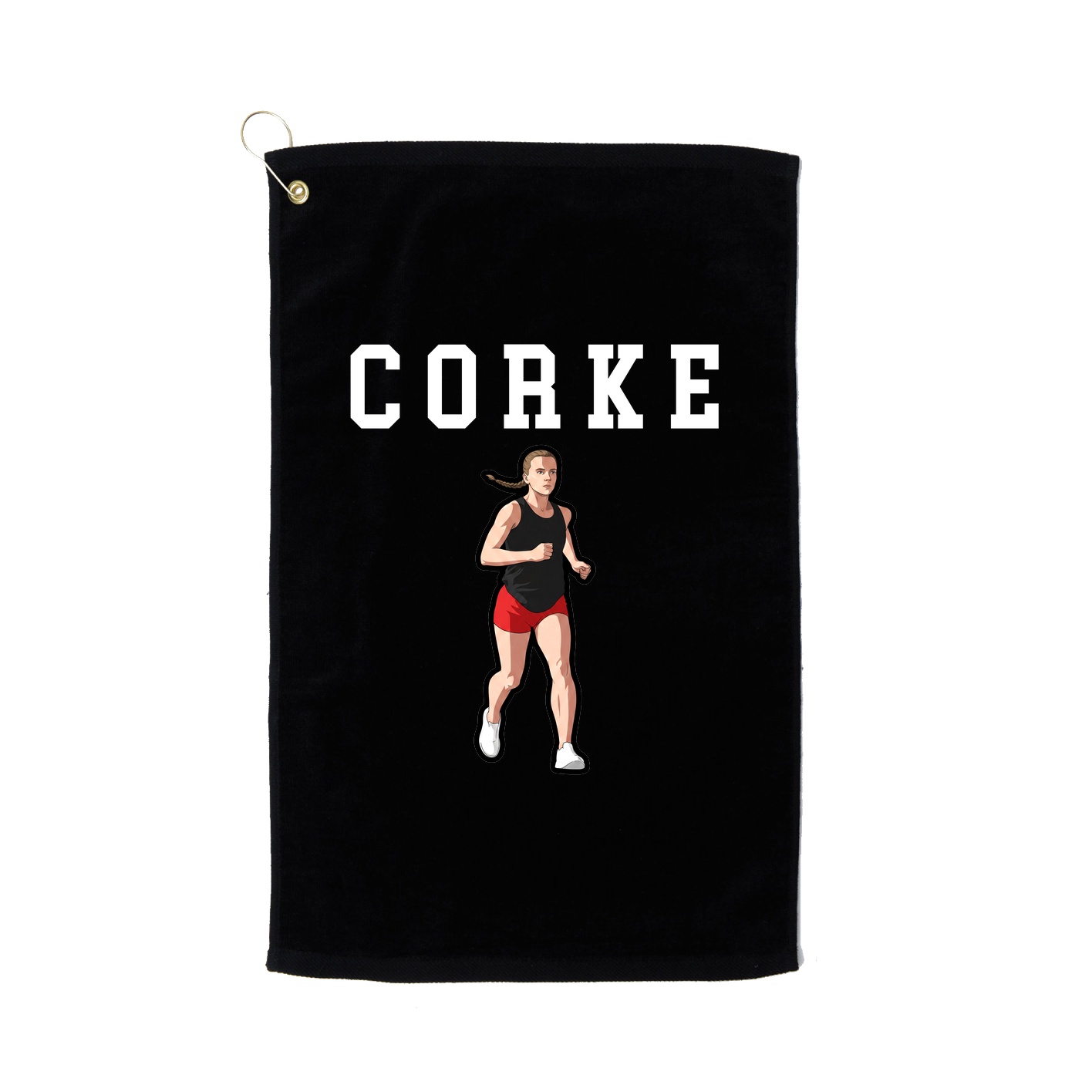 Golf Towel — Shirsey in Black