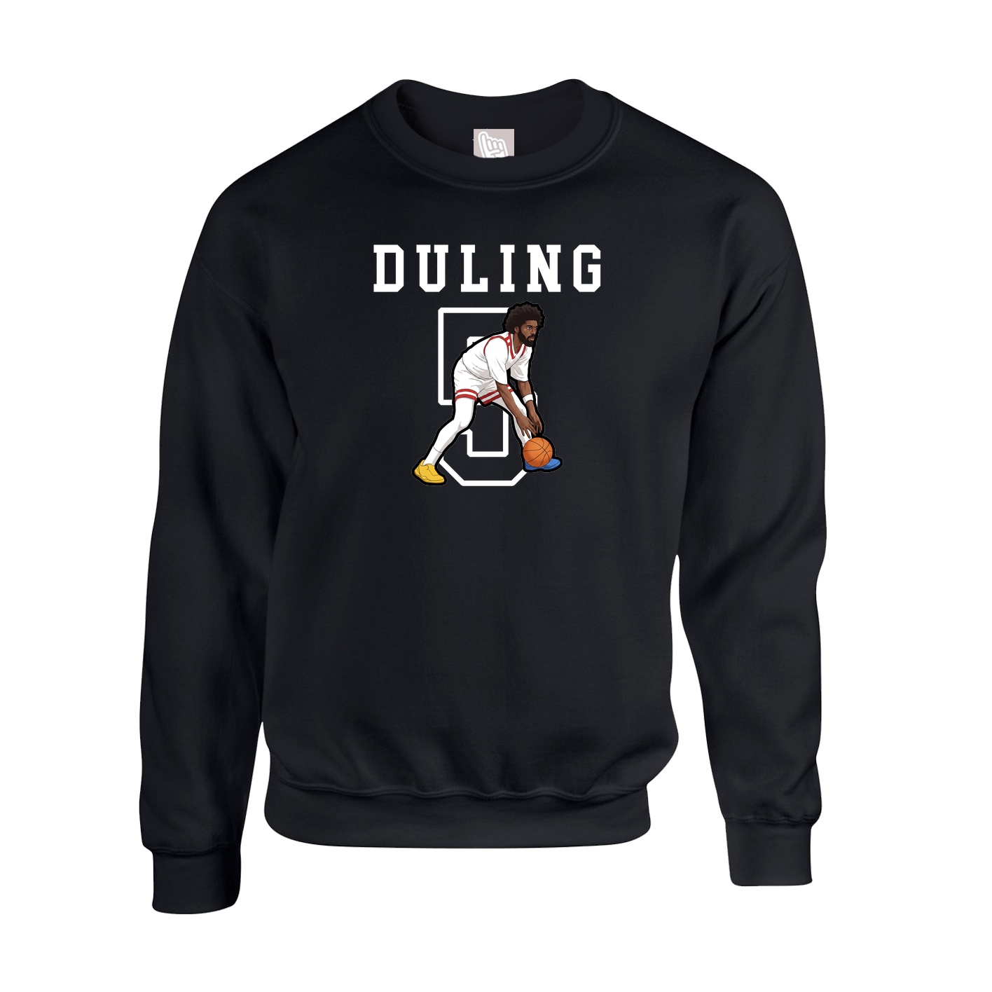 Fleece Crew — Shirsey in Black