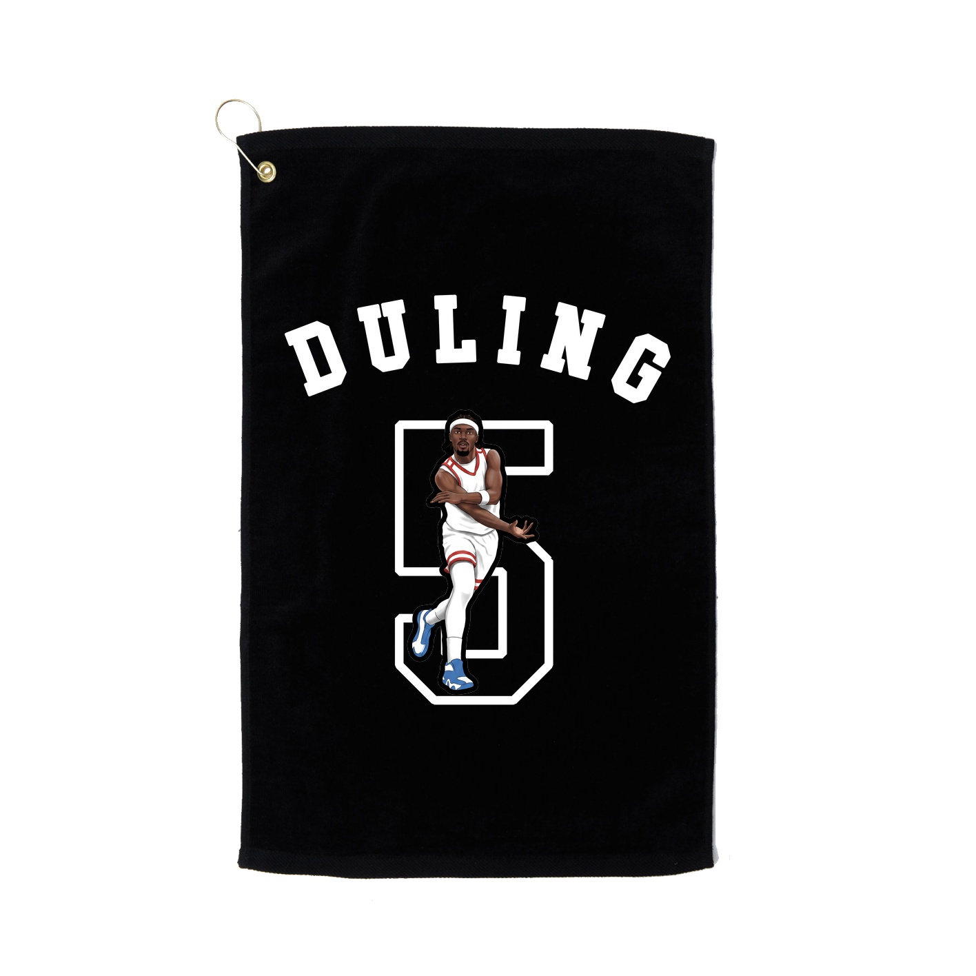 Golf Towel — Shirsey Arch in Black