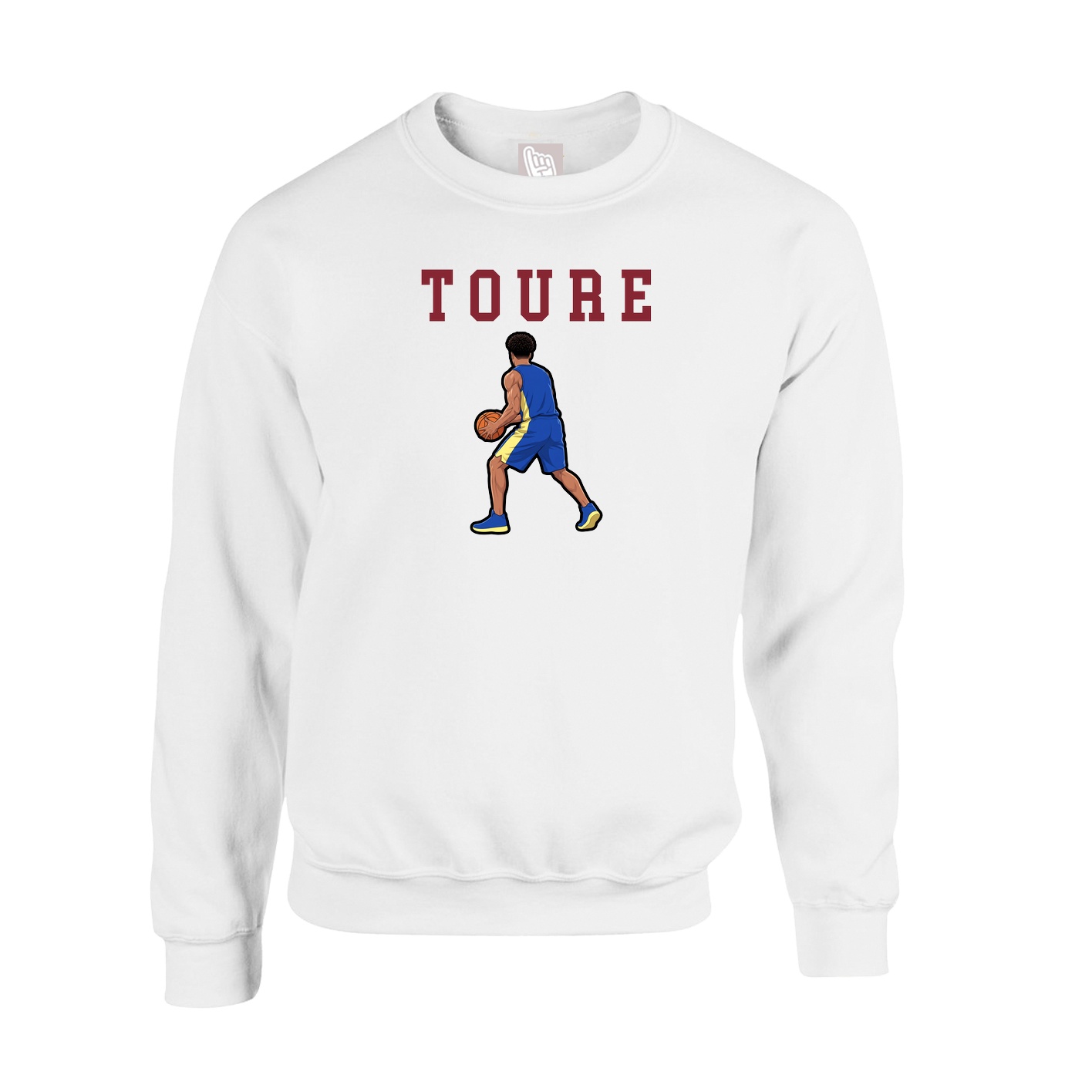 Fleece Crew — Shirsey in White