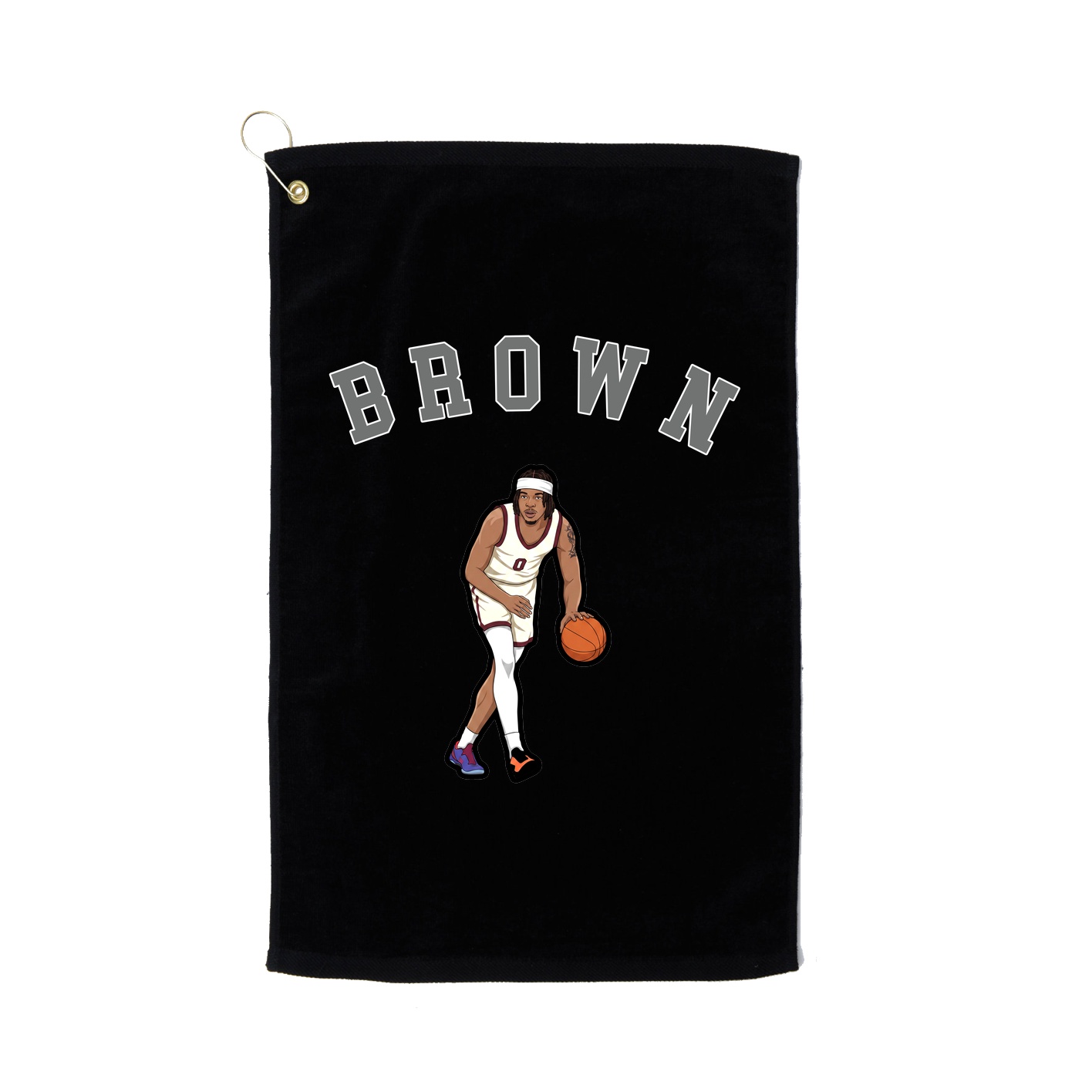 Golf Towel — Shirsey Arch in Black