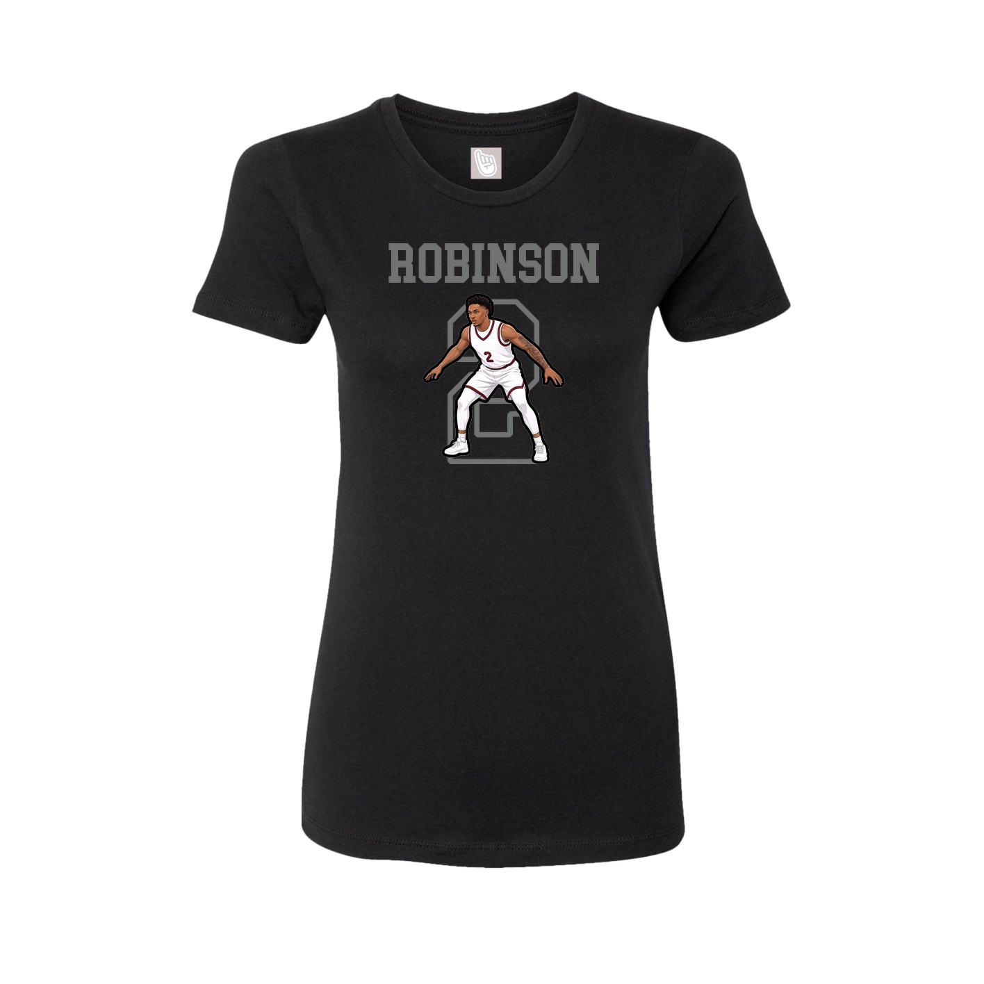 Fitted Women's Tee — Shirsey in Black
