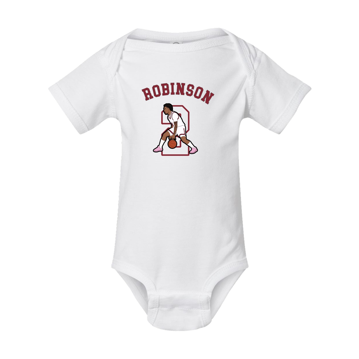 Baby Onesie — Shirsey Arch in White