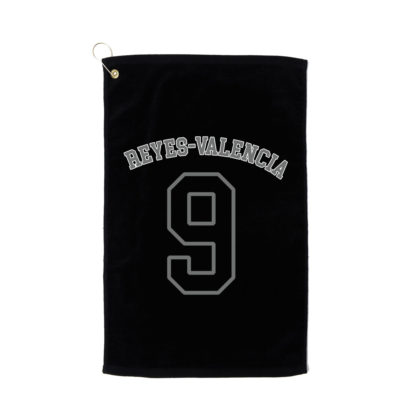 Golf Towel — Shirsey Arch in Black