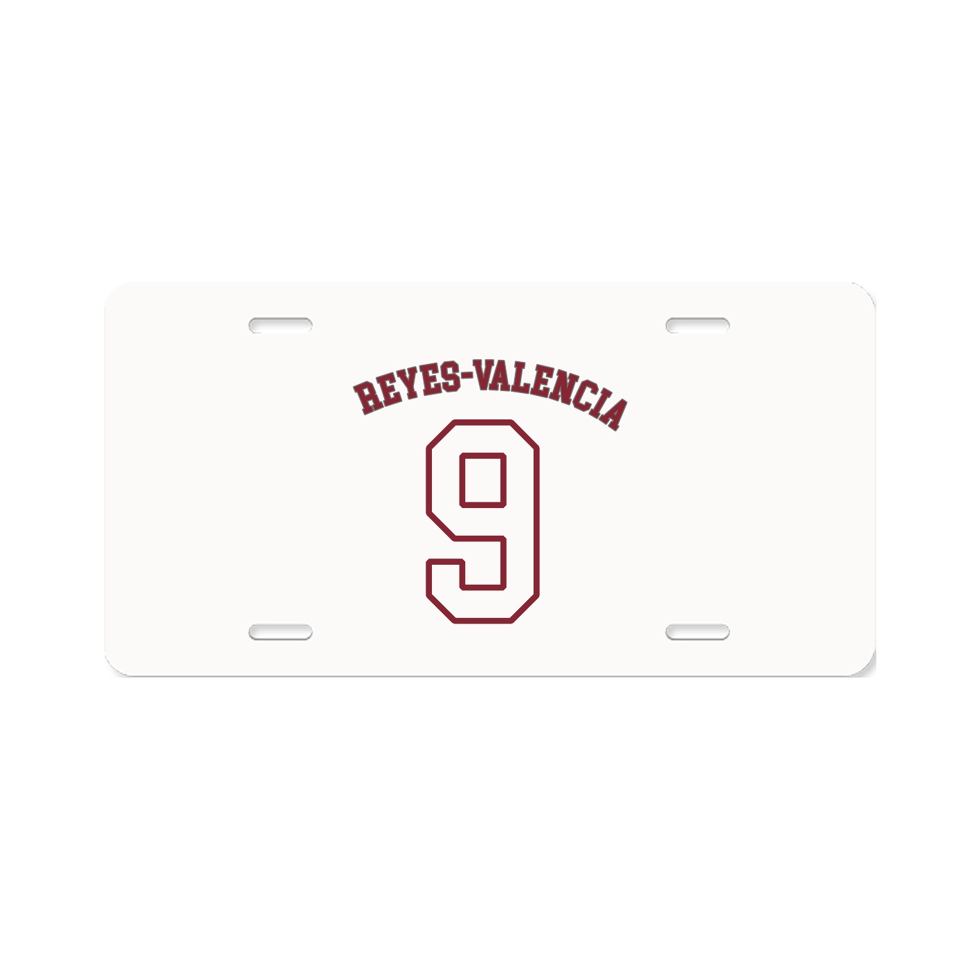 License Plate — Shirsey Arch in Classic