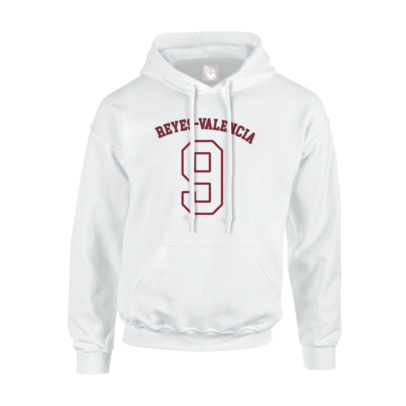 Hoodie — Shirsey Arch in White