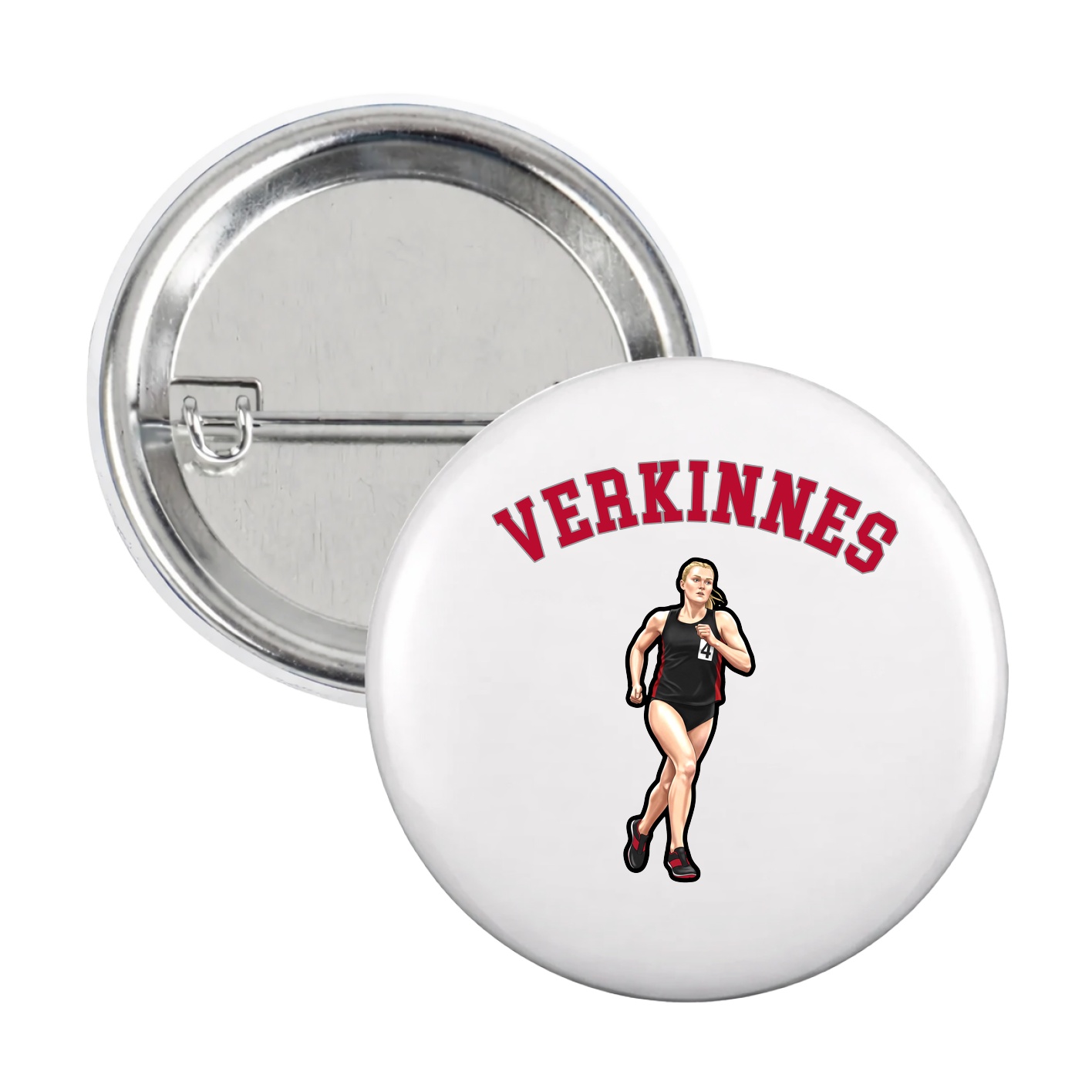 Game Day Button — Shirsey Arch in White