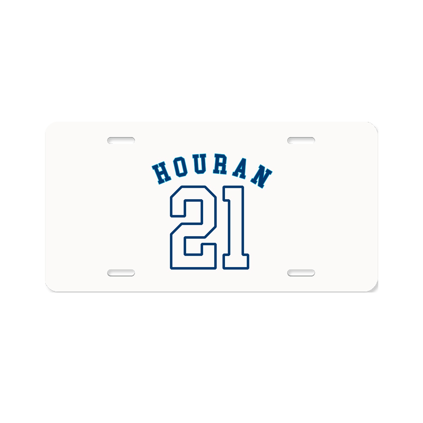 License Plate — Shirsey Arch in Classic