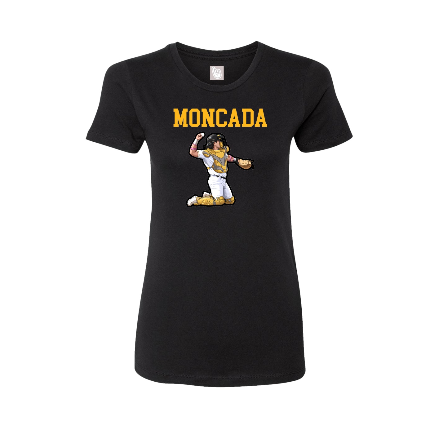 Fitted Women's Tee — Shirsey in Black