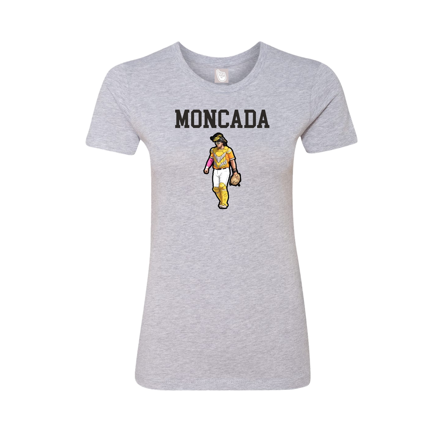 Fitted Women's Tee — Shirsey in Grey