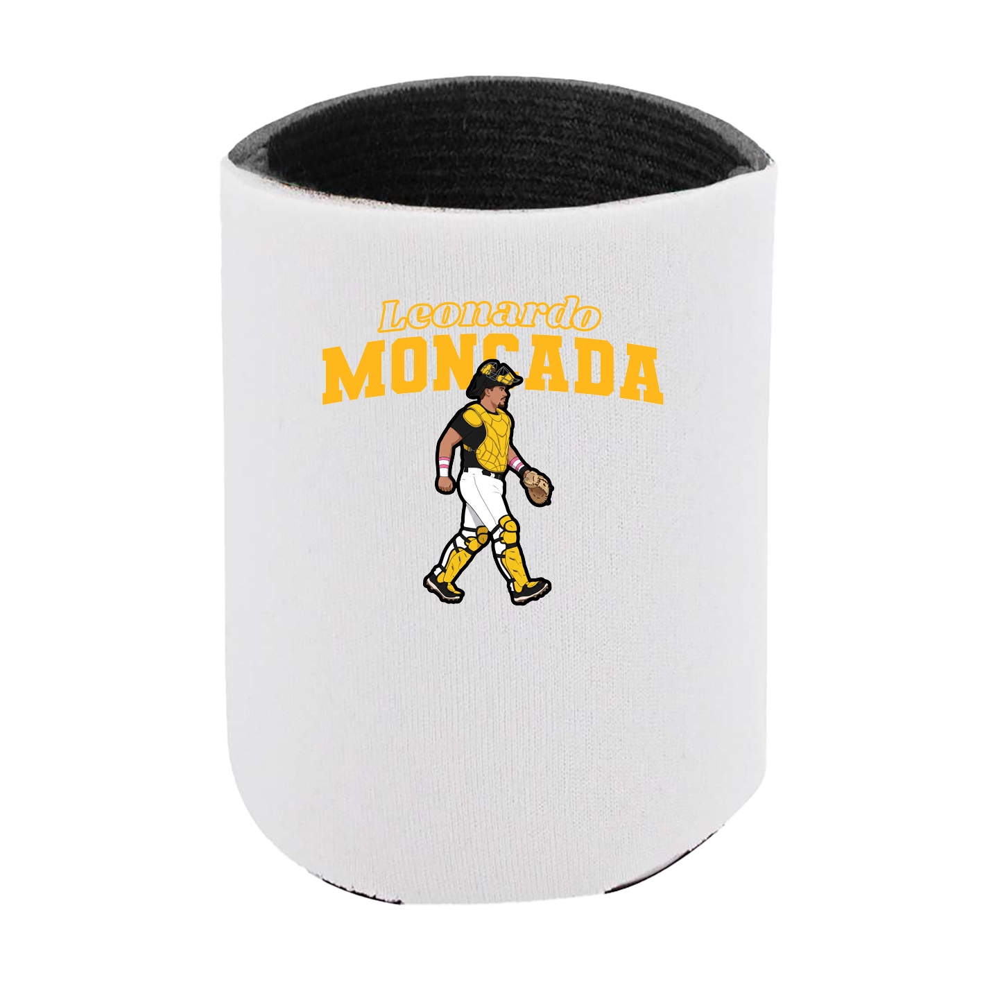Can Holder — Name Arch in White