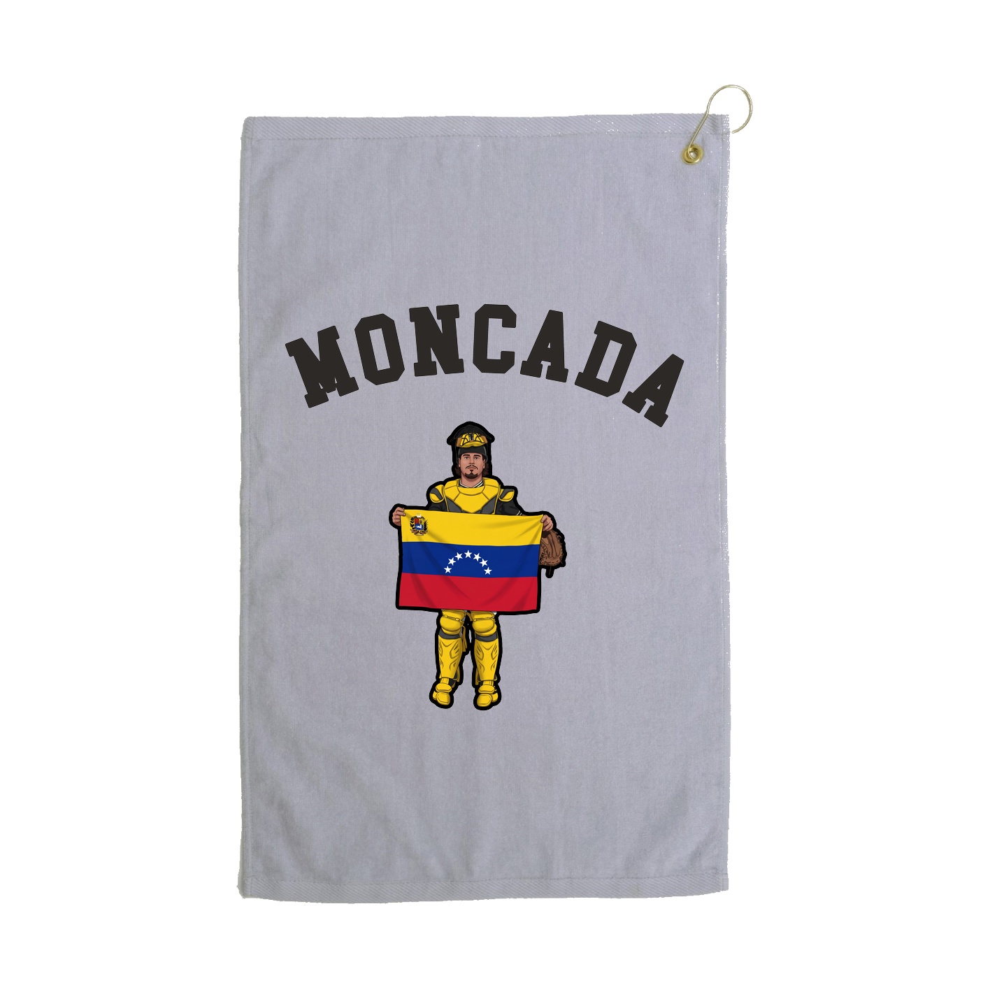 Golf Towel — Shirsey Arch in Grey