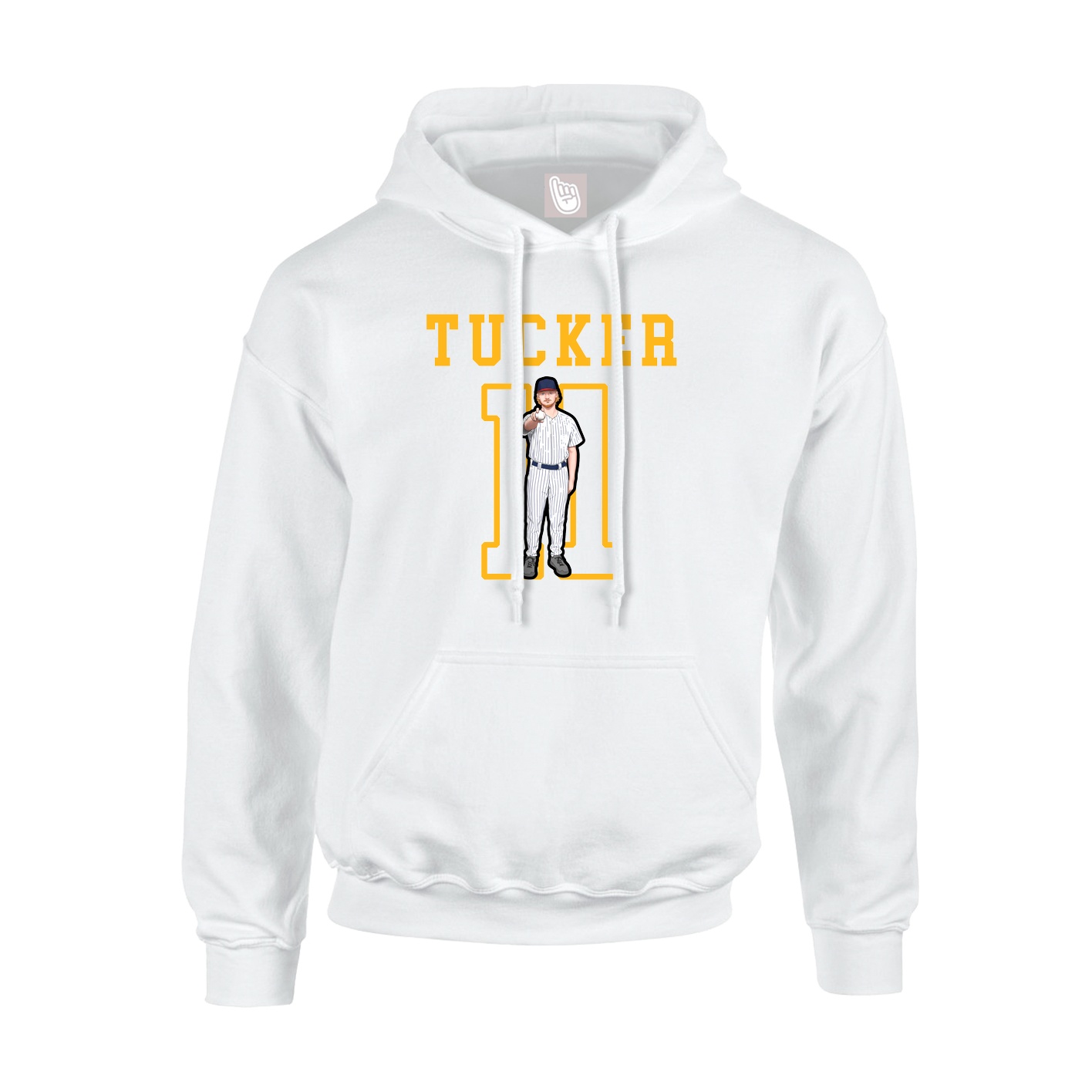 Youth Hoodie — Shirsey in White