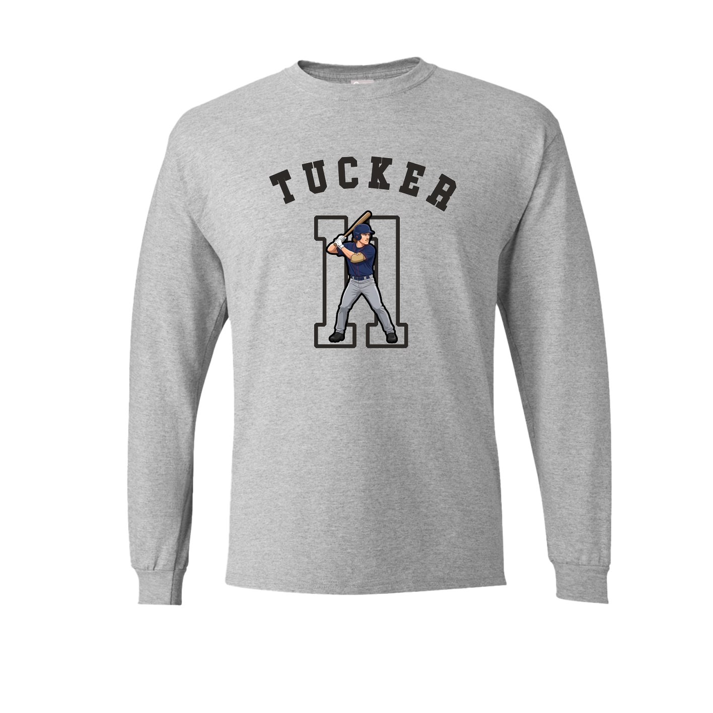 Long Sleeve Tee — Shirsey Arch in Grey