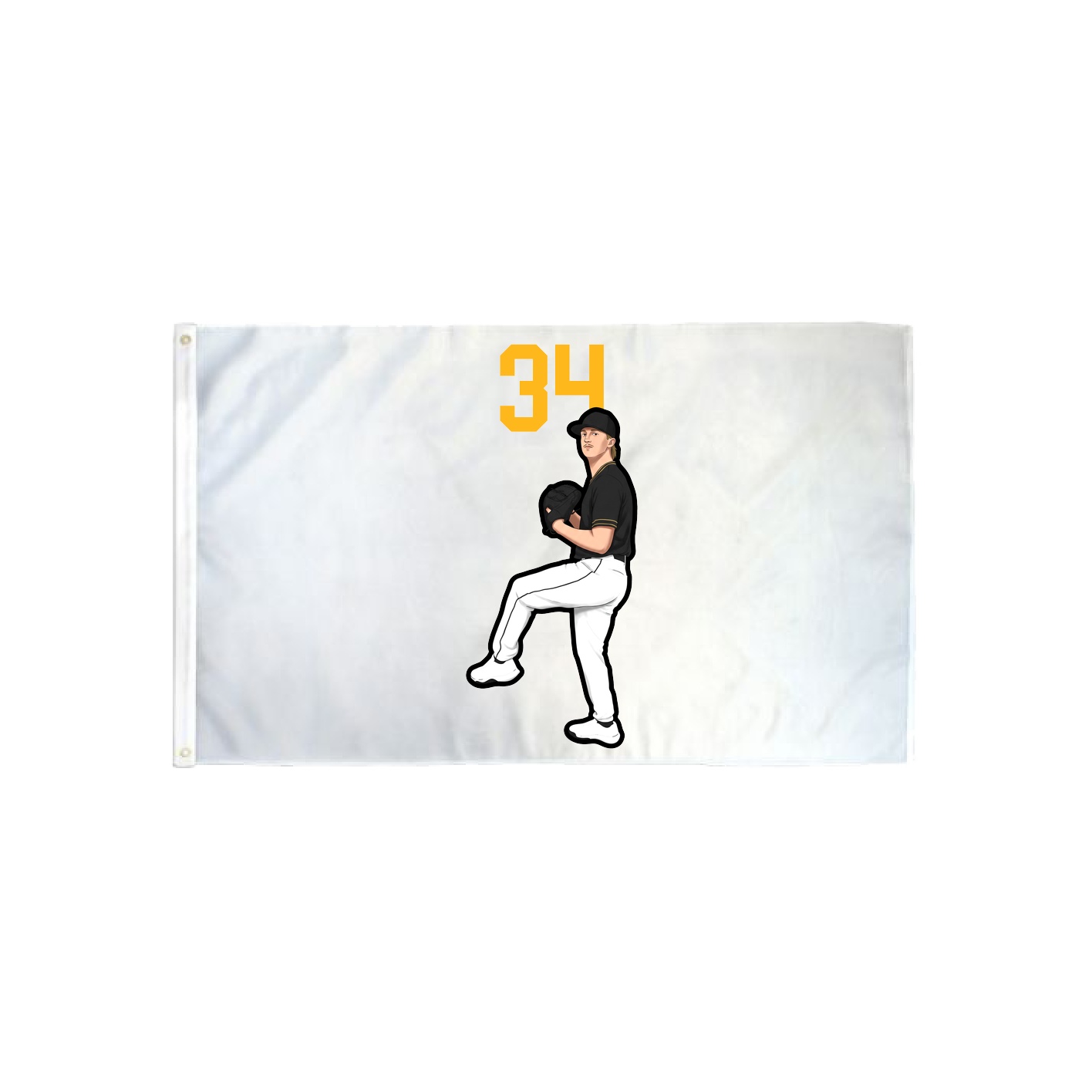 3x5 Flag — Number Top in Classic