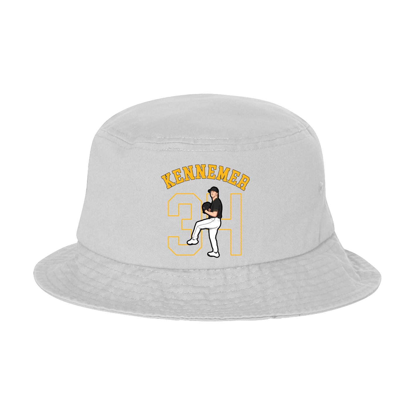 Bucket Cap — Shirsey Arch in White