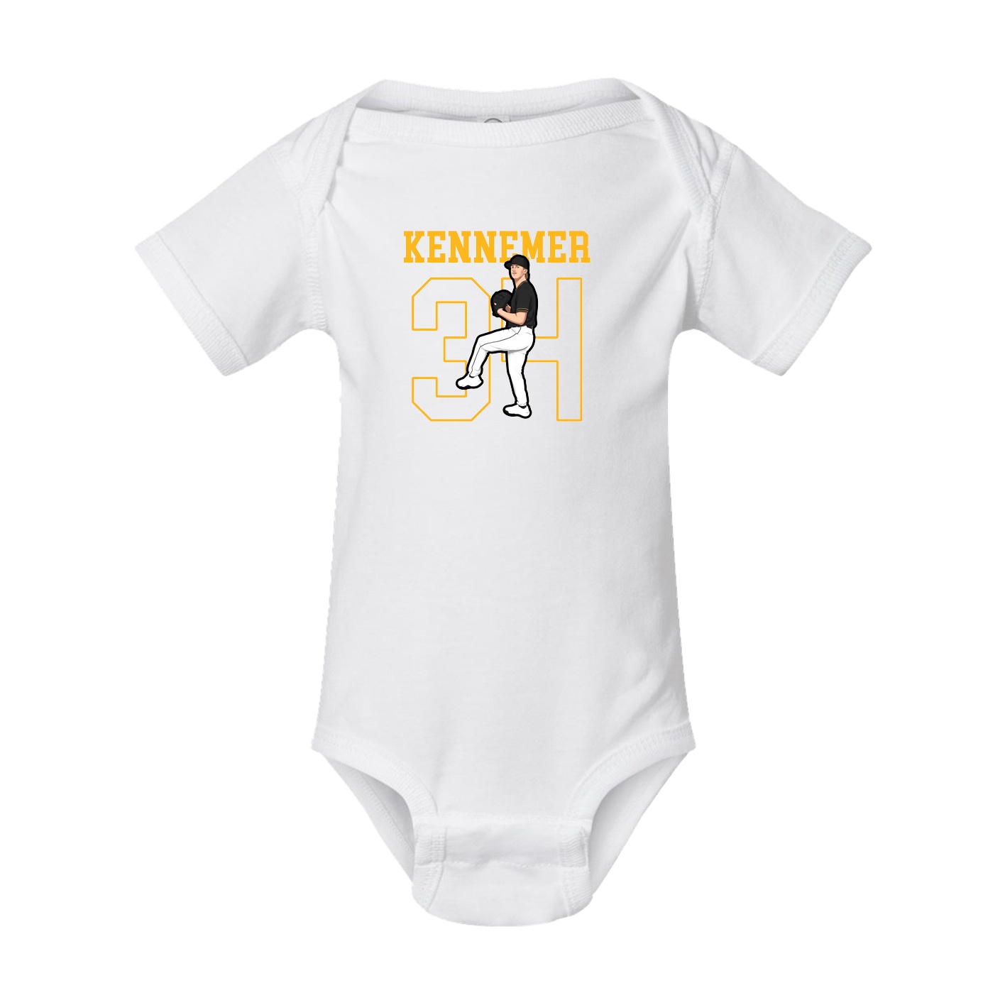 Baby Onesie — Shirsey in White