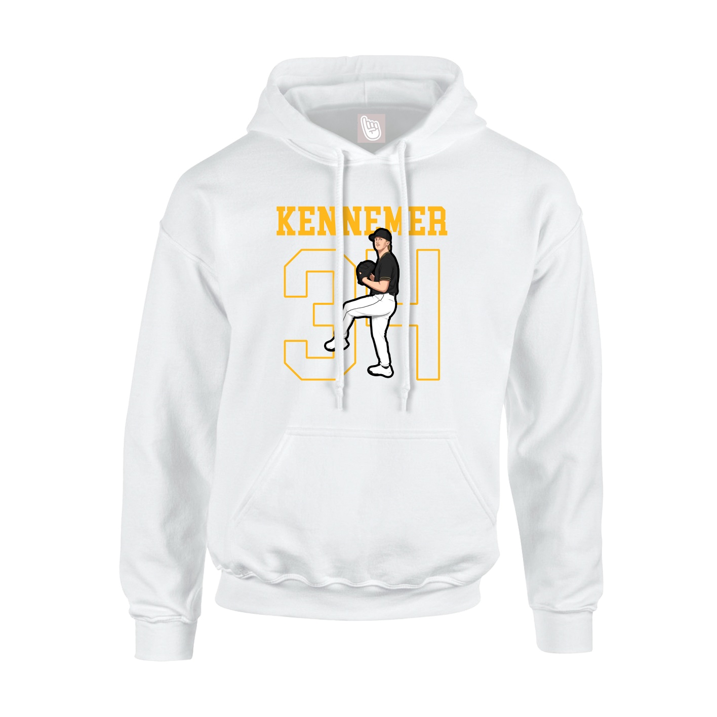 Youth Hoodie — Shirsey in White