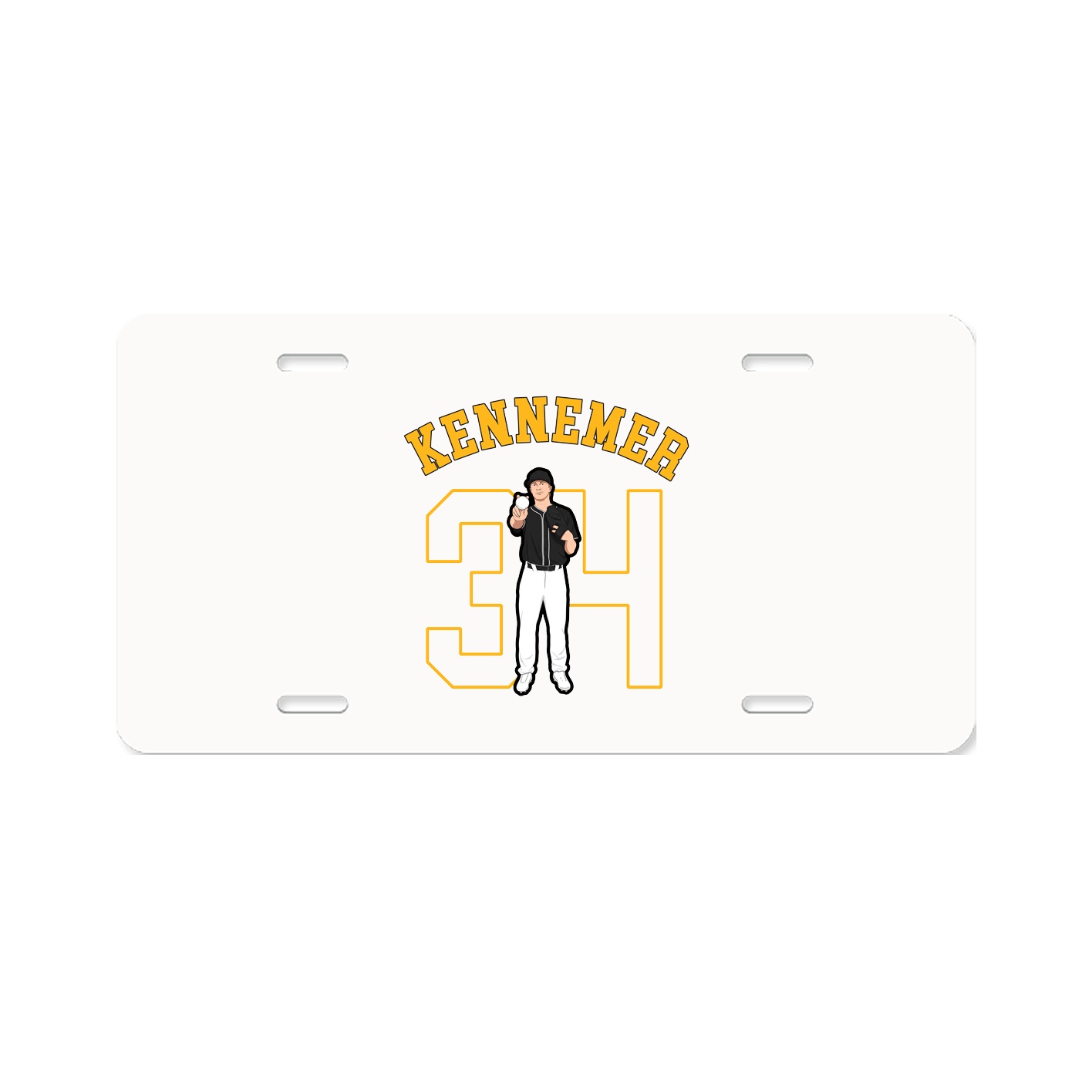 License Plate — Shirsey Arch in Classic