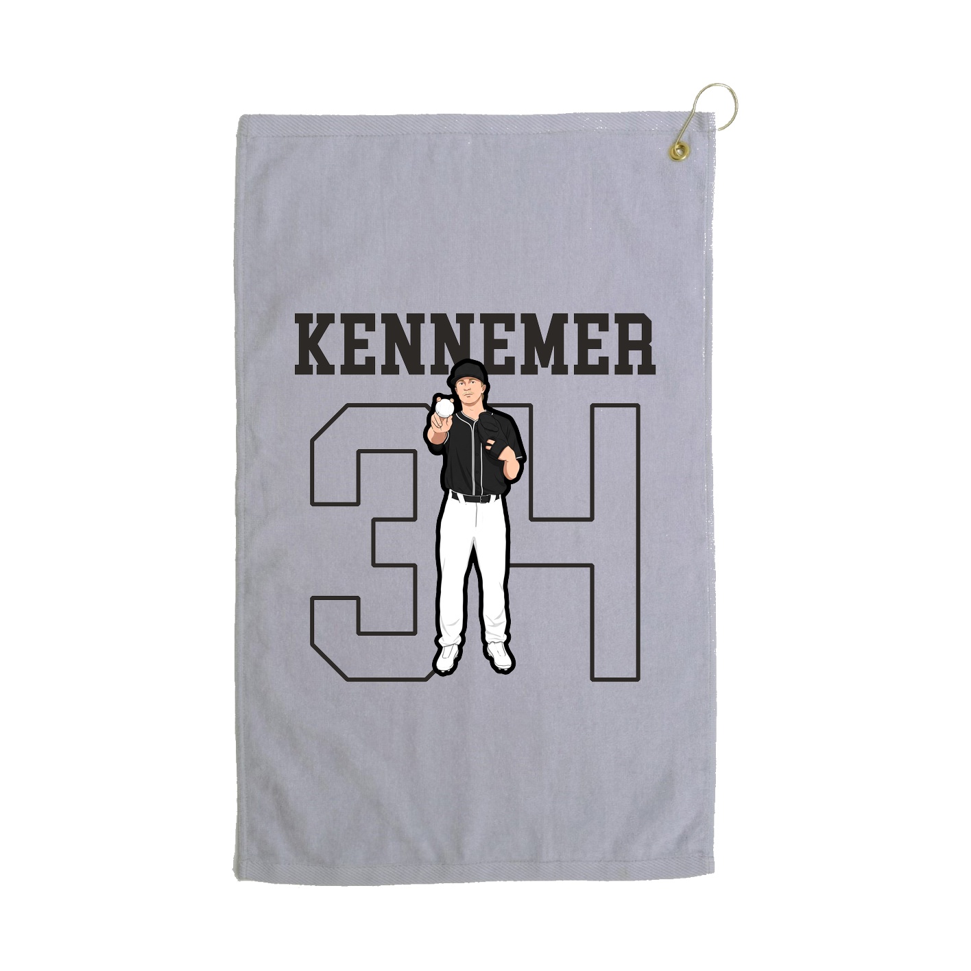 Golf Towel — Shirsey in Grey