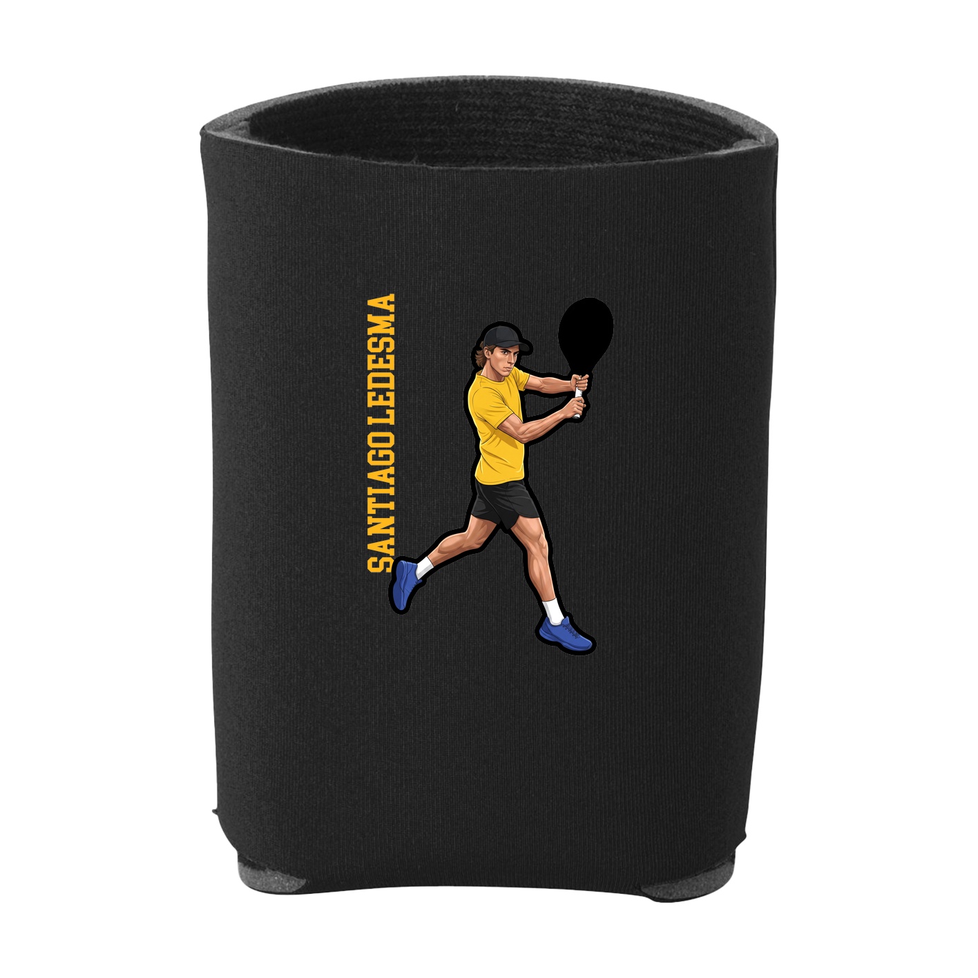 Can Holder — Name Vertical in Black