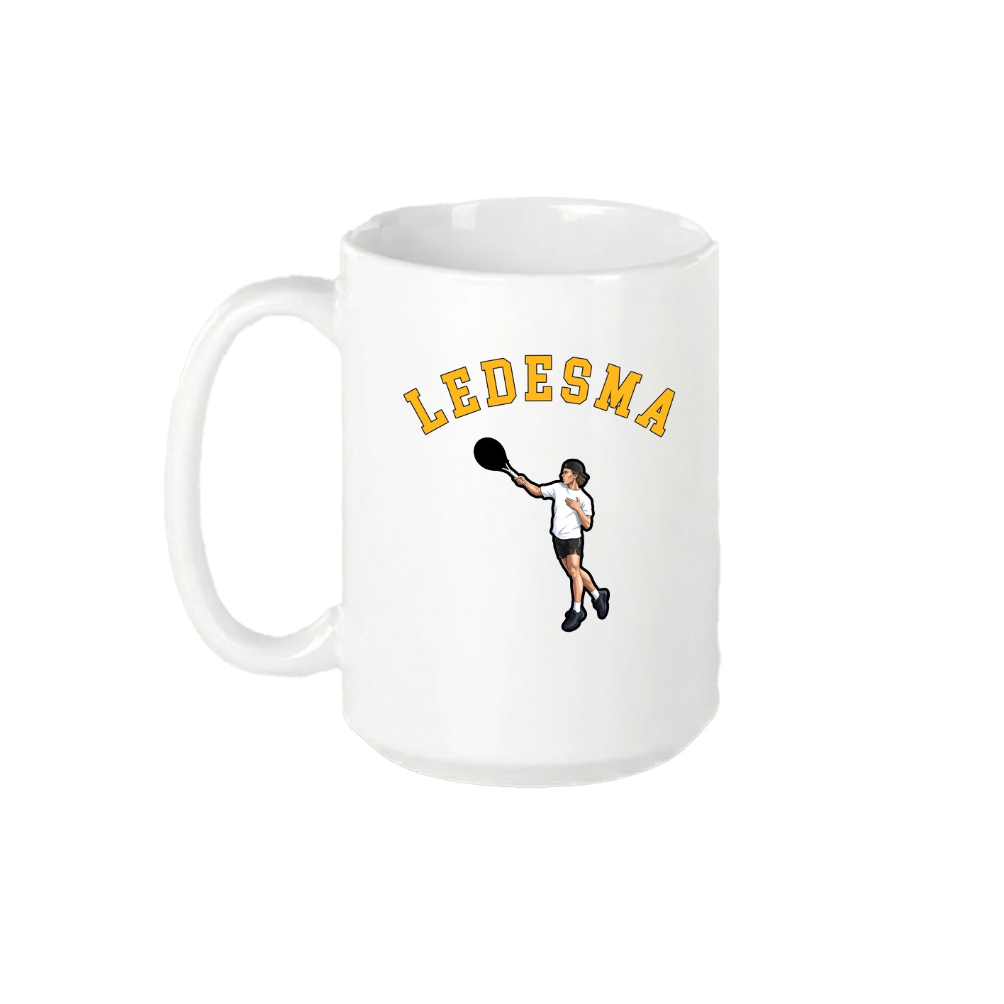 15oz Coffee Mug — Shirsey Arch in White