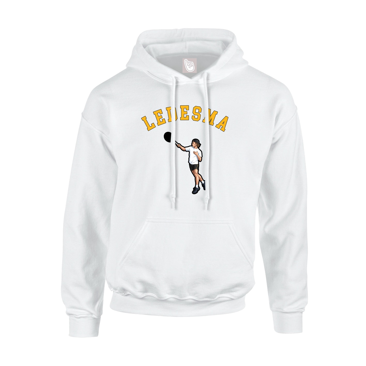 Hoodie — Shirsey Arch in White