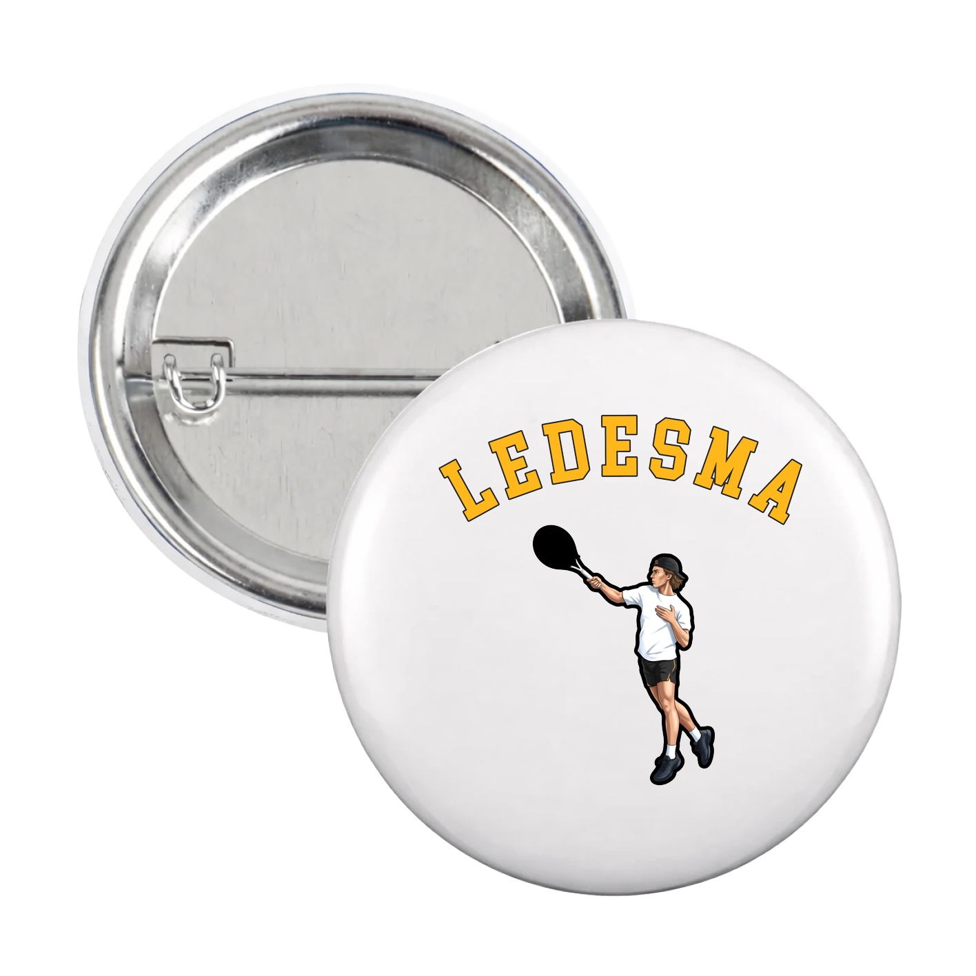 Game Day Button — Shirsey Arch in White
