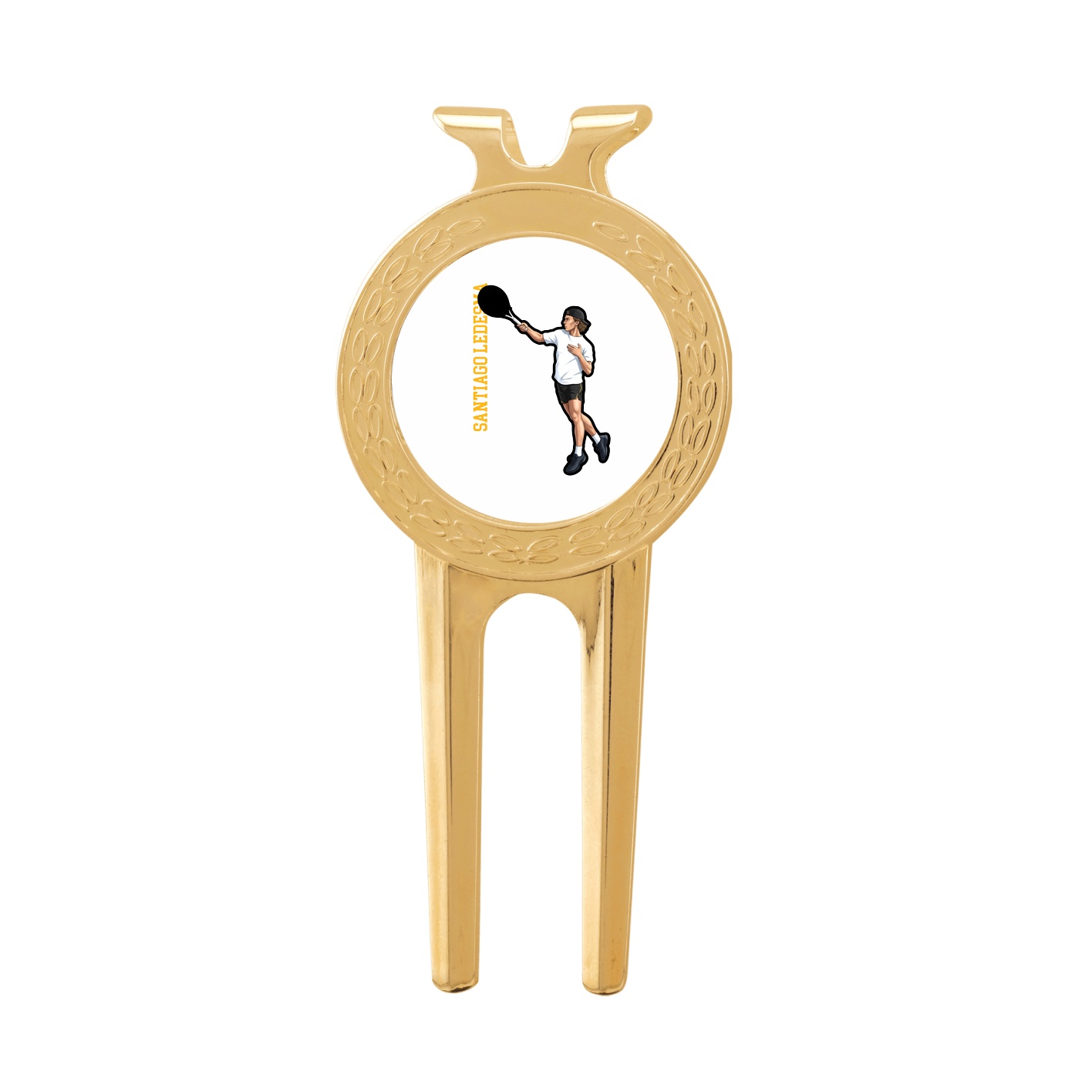 Divot Tool with Ball Marker — Name Vertical in Classic