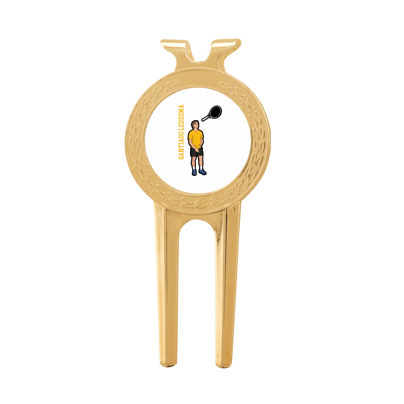 Divot Tool with Ball Marker — Name Vertical in Classic