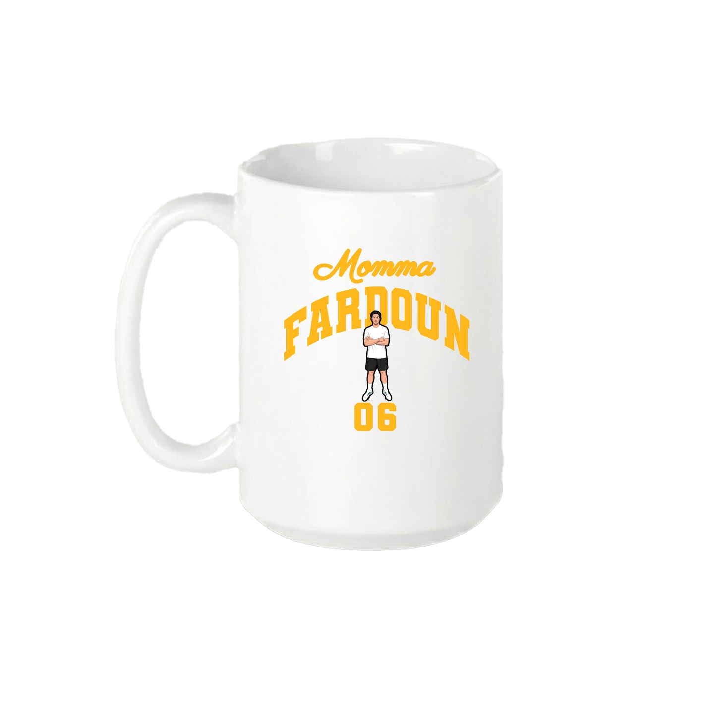 15oz Coffee Mug — Mothers Day Arch in White