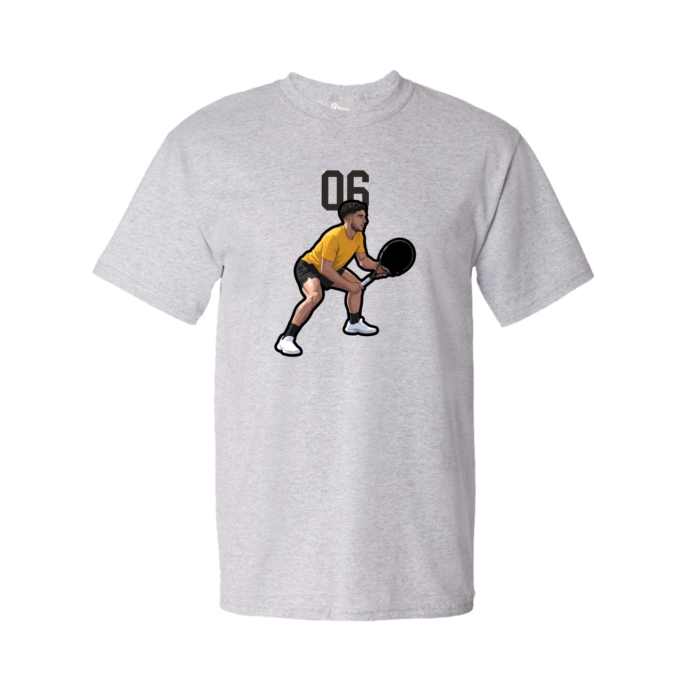 Tee — Number Top in Grey