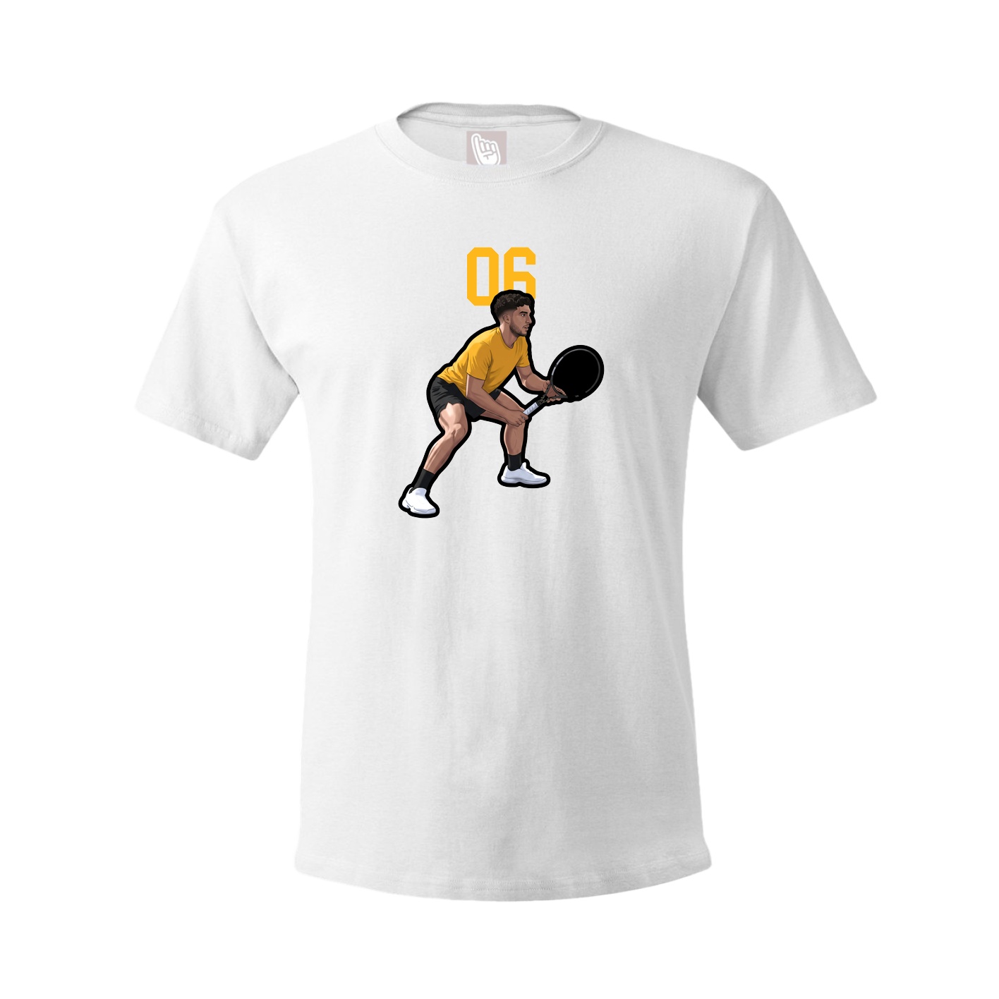 Tee — Number Top in White