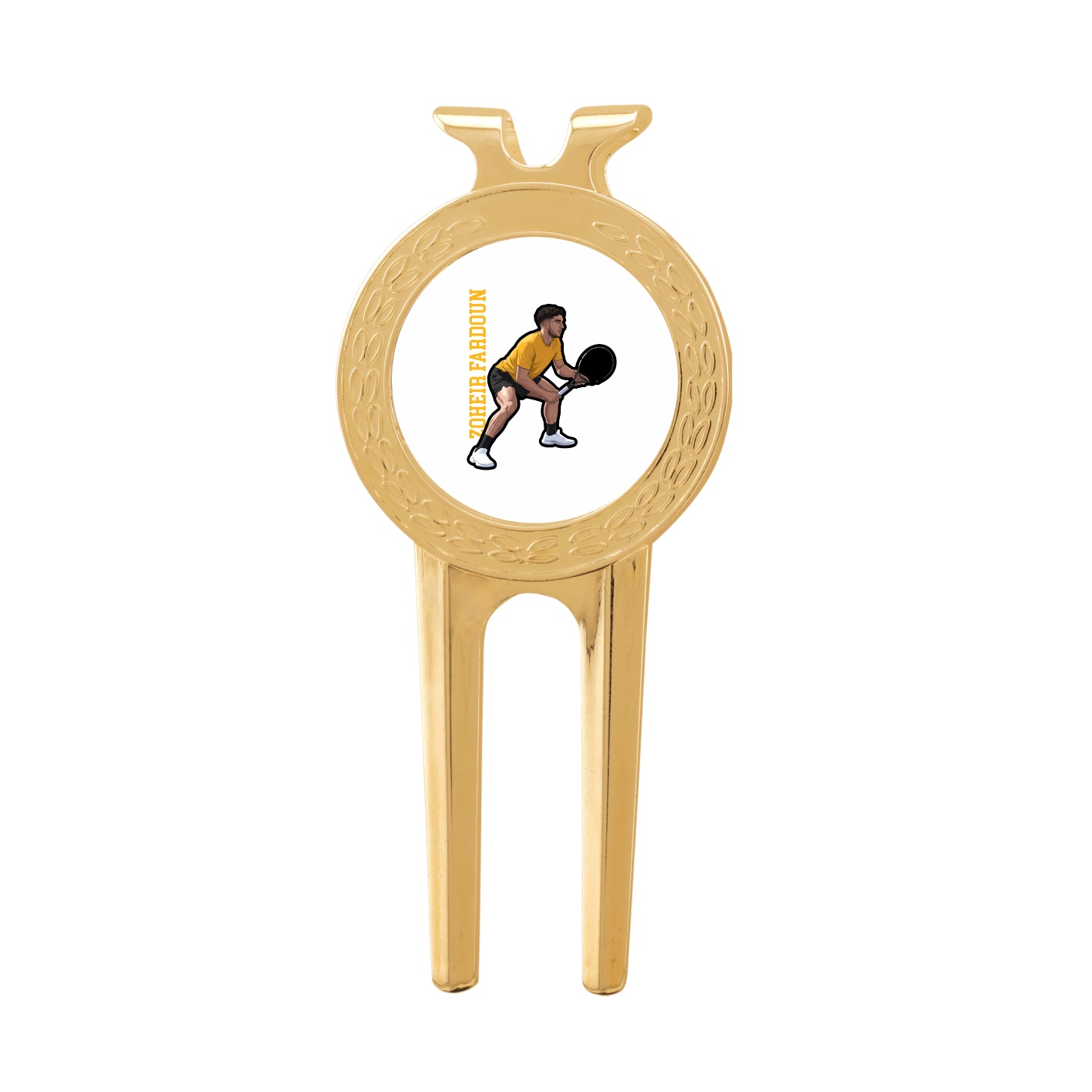 Divot Tool with Ball Marker — Name Vertical in Classic