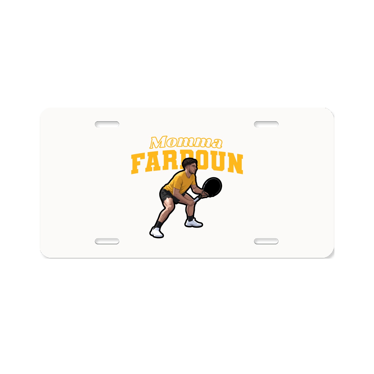 License Plate — Mothers Day Block in Classic