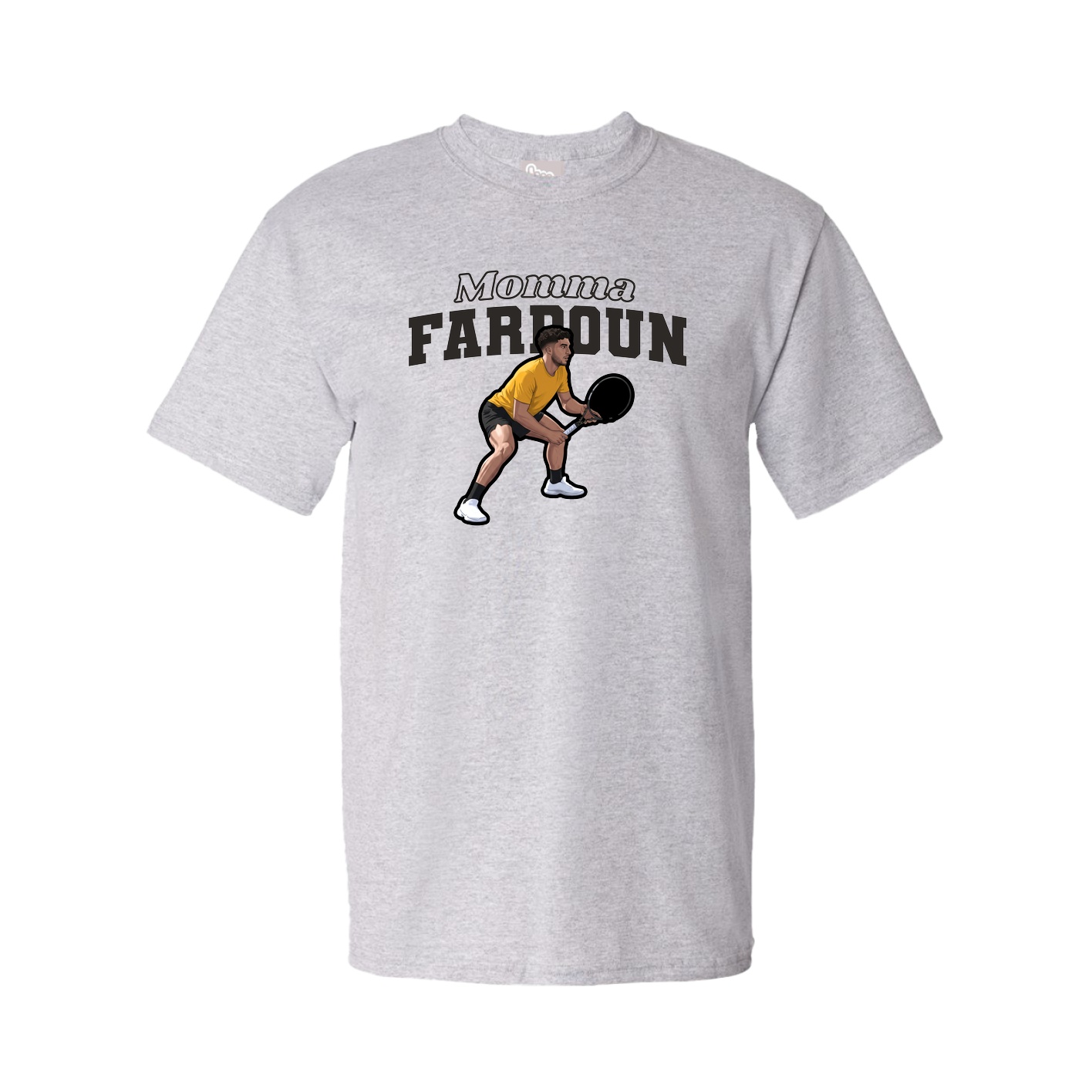 Youth Tee — Mothers Day Block in Grey