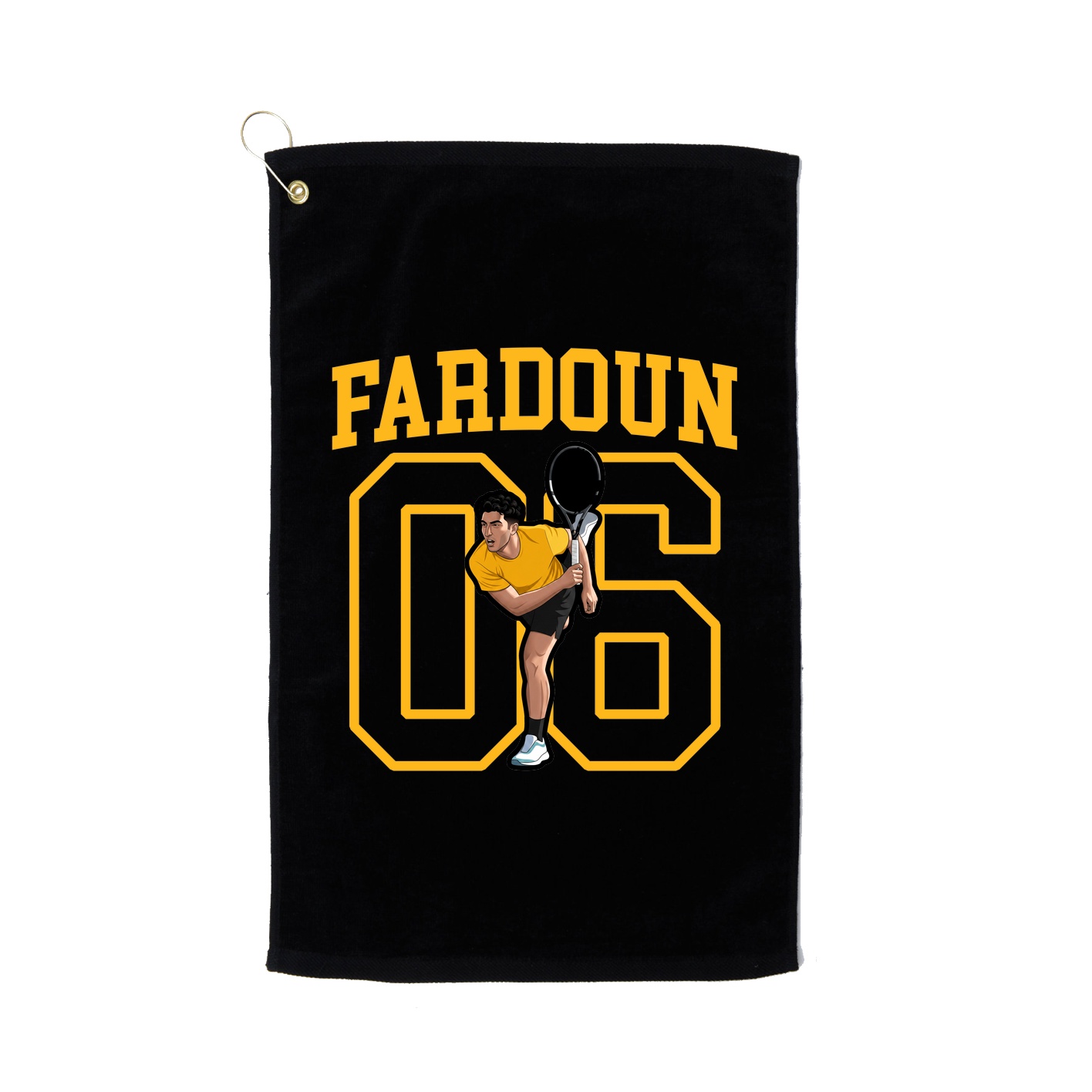 Golf Towel — Shirsey in Black